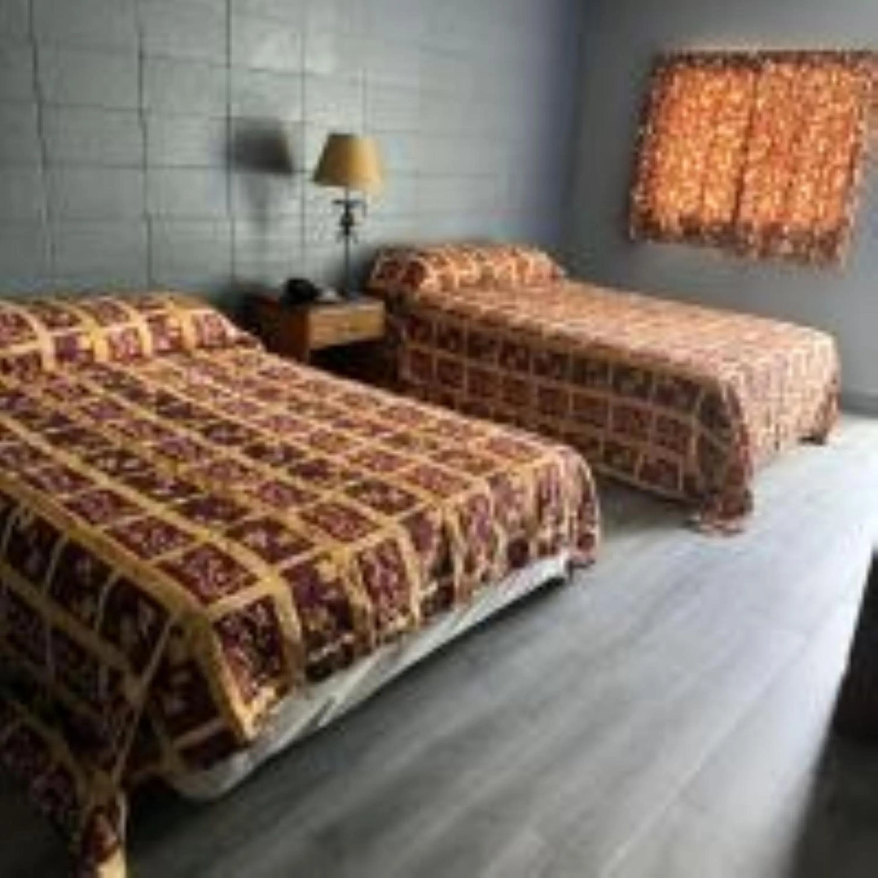 Bedroom, Bed in Clayton House Motel