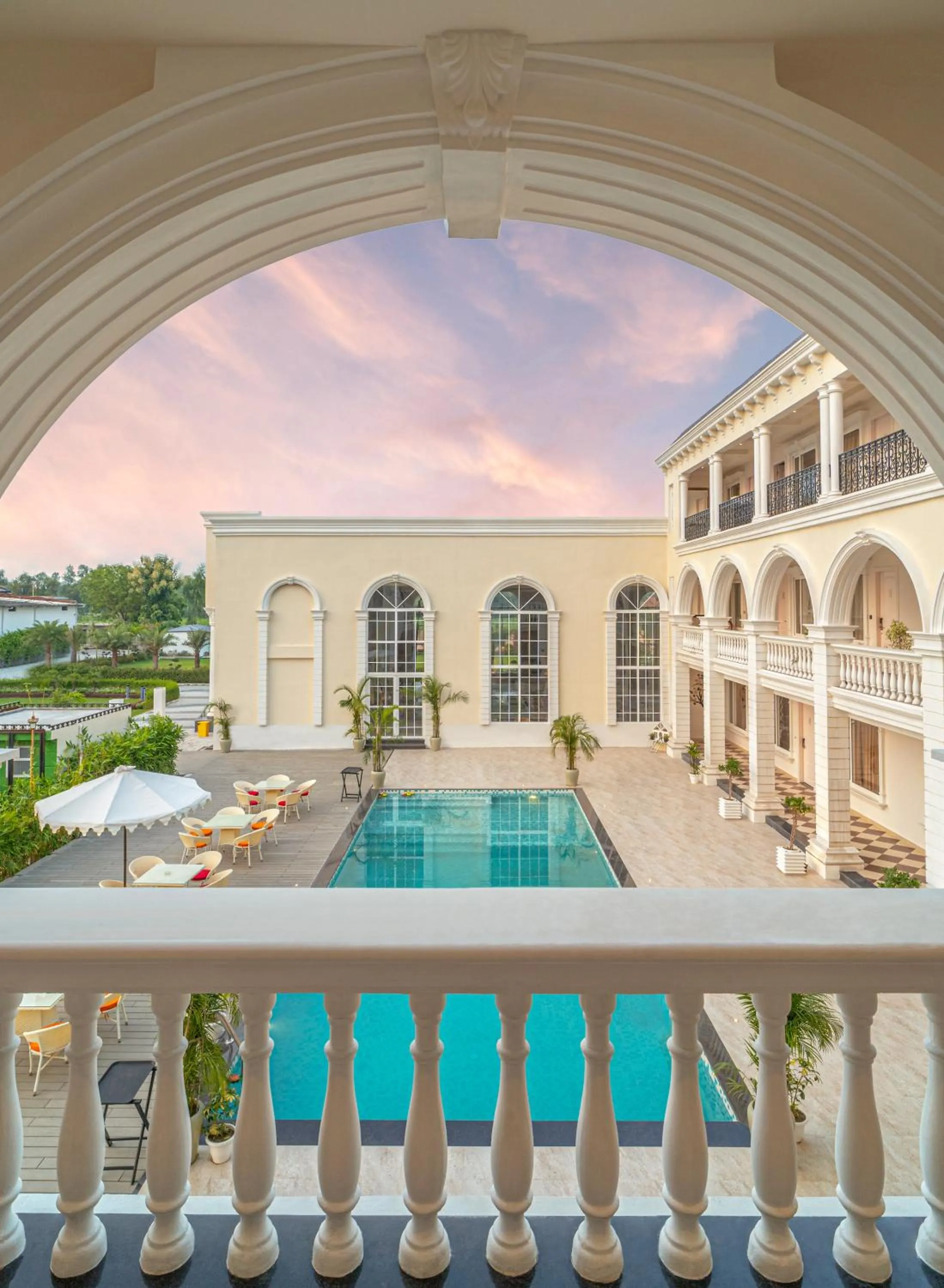 Balcony/Terrace in Rudra Imperial Resort