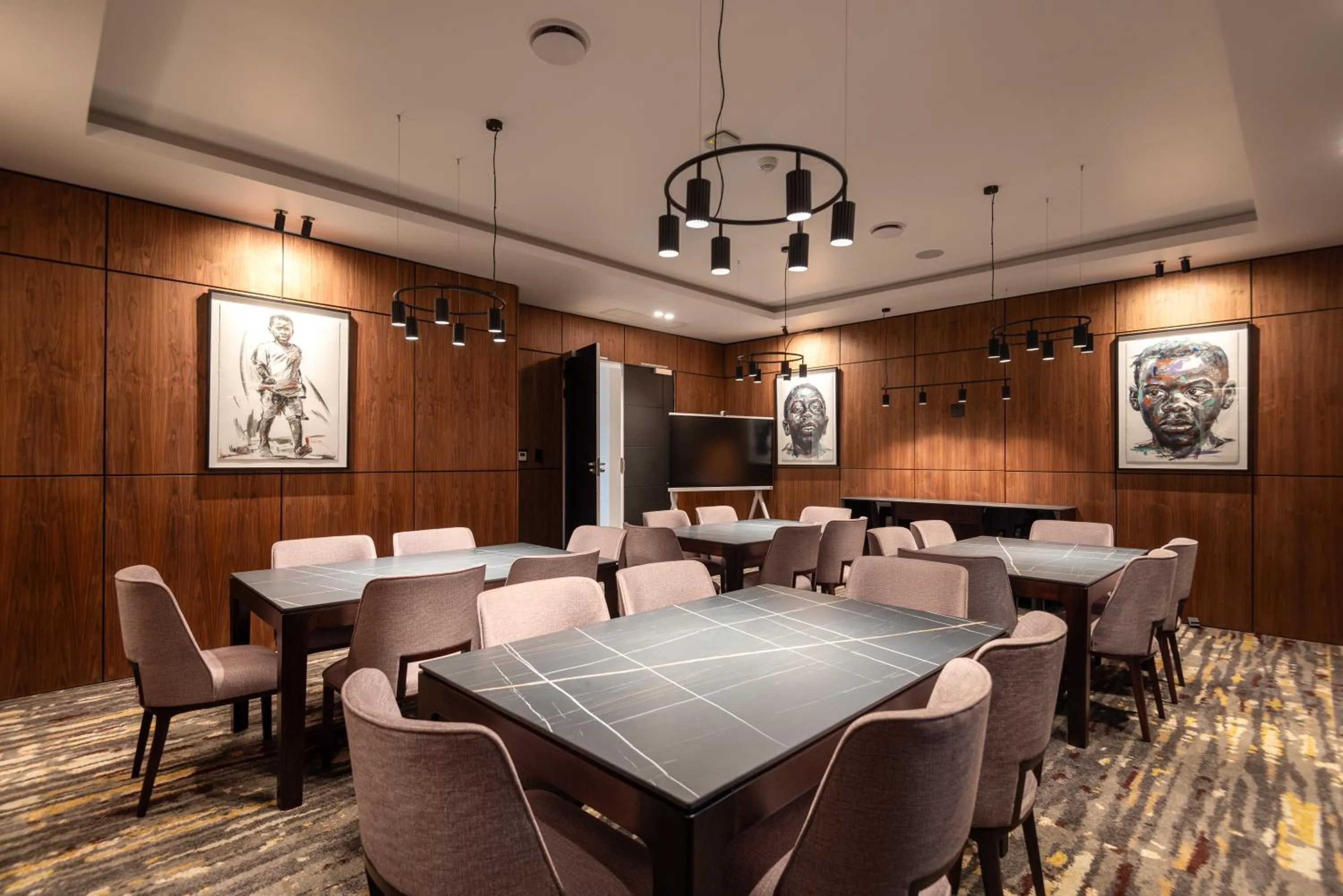 Seating area in Anfani Boutique Hotel