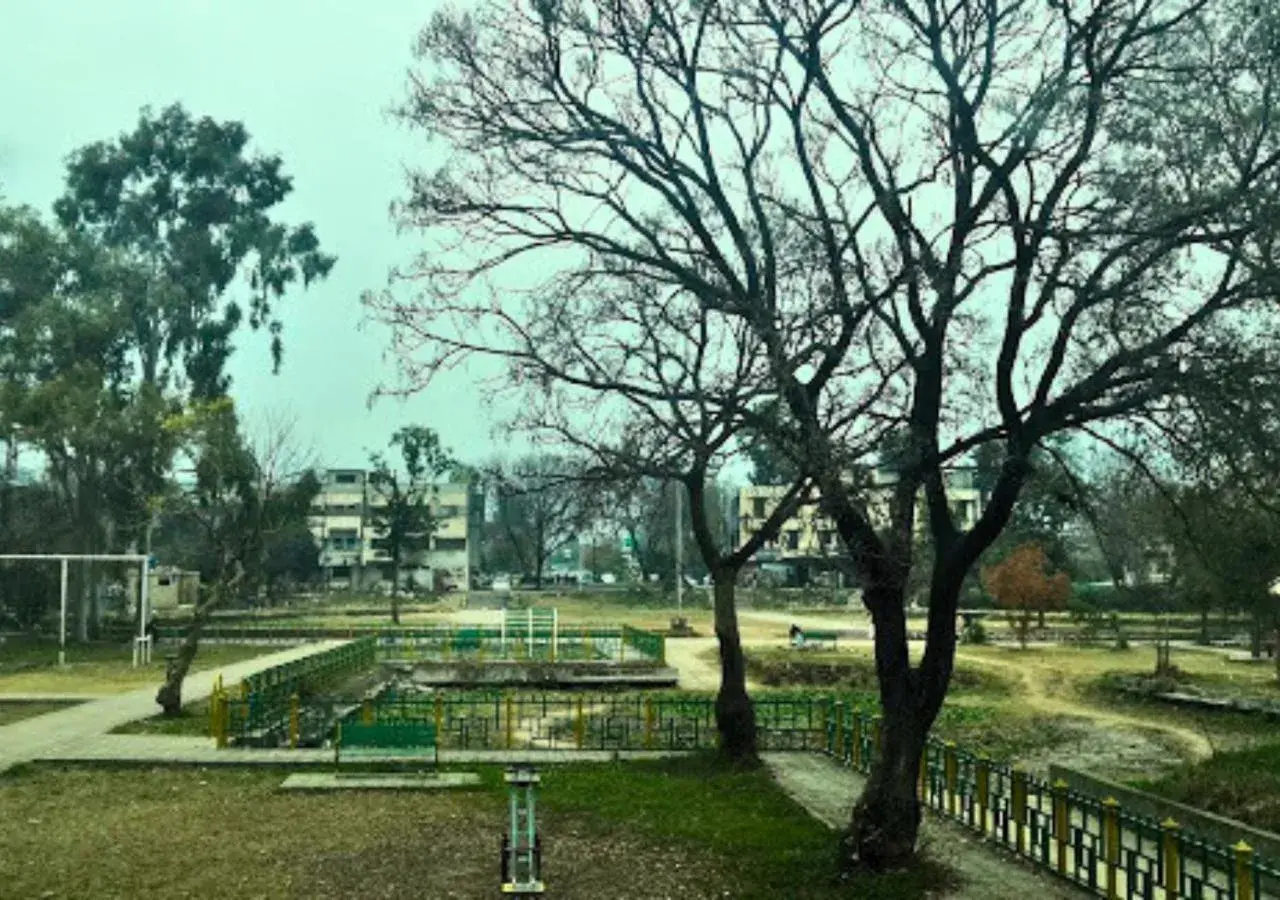Garden view in New Islamabad Hotel Garden view in New Islamabad Hotel