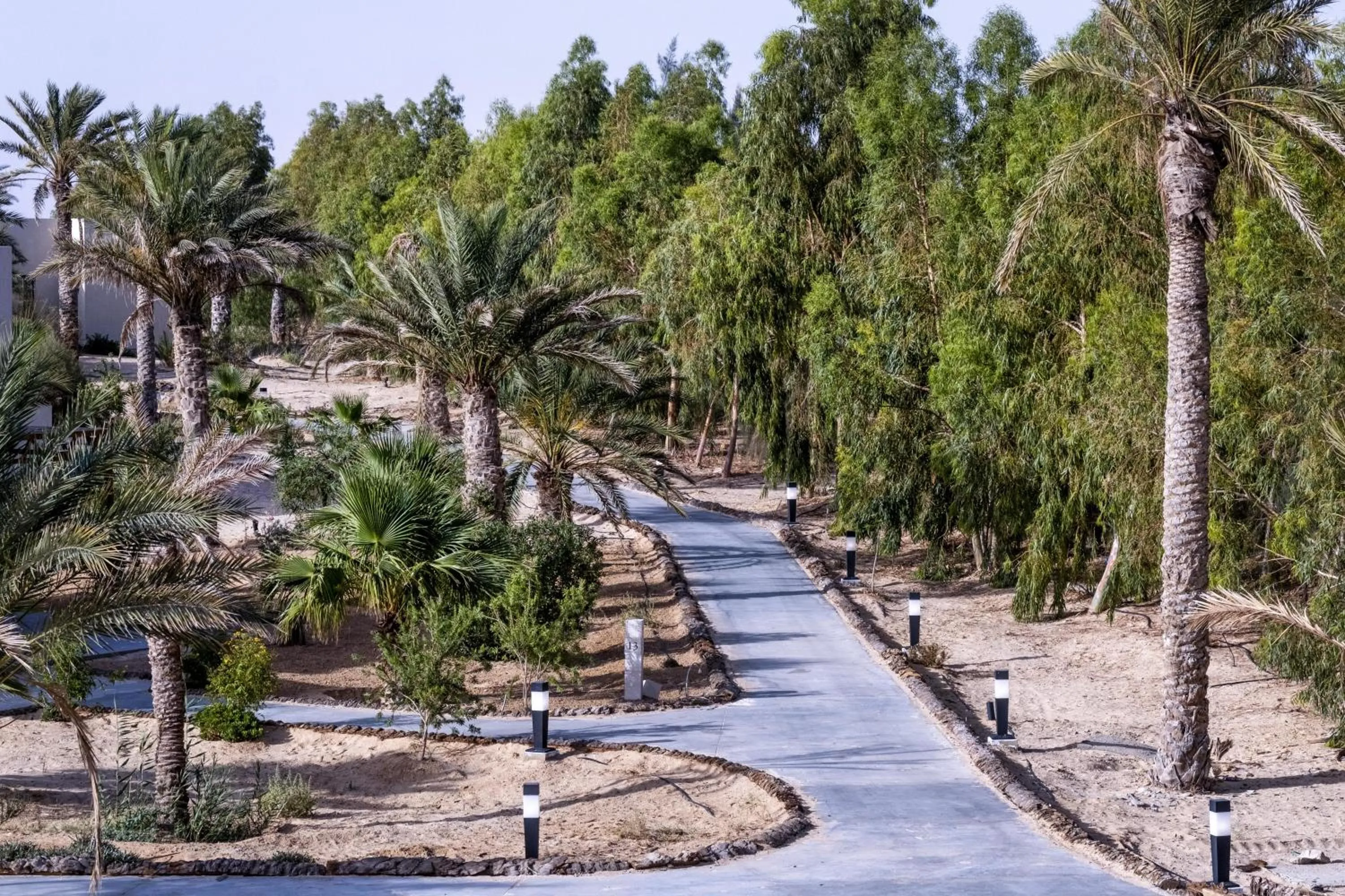 Garden in The Residence Douz