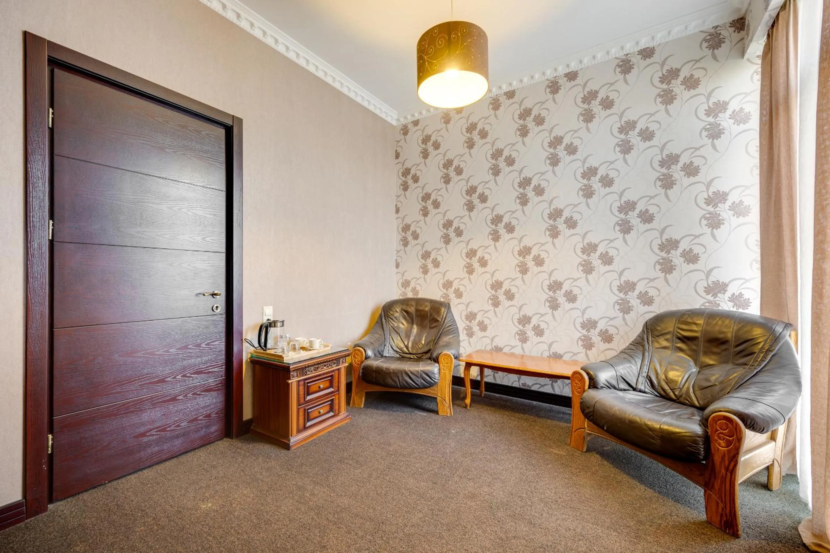 Living room in Sololaki Inn