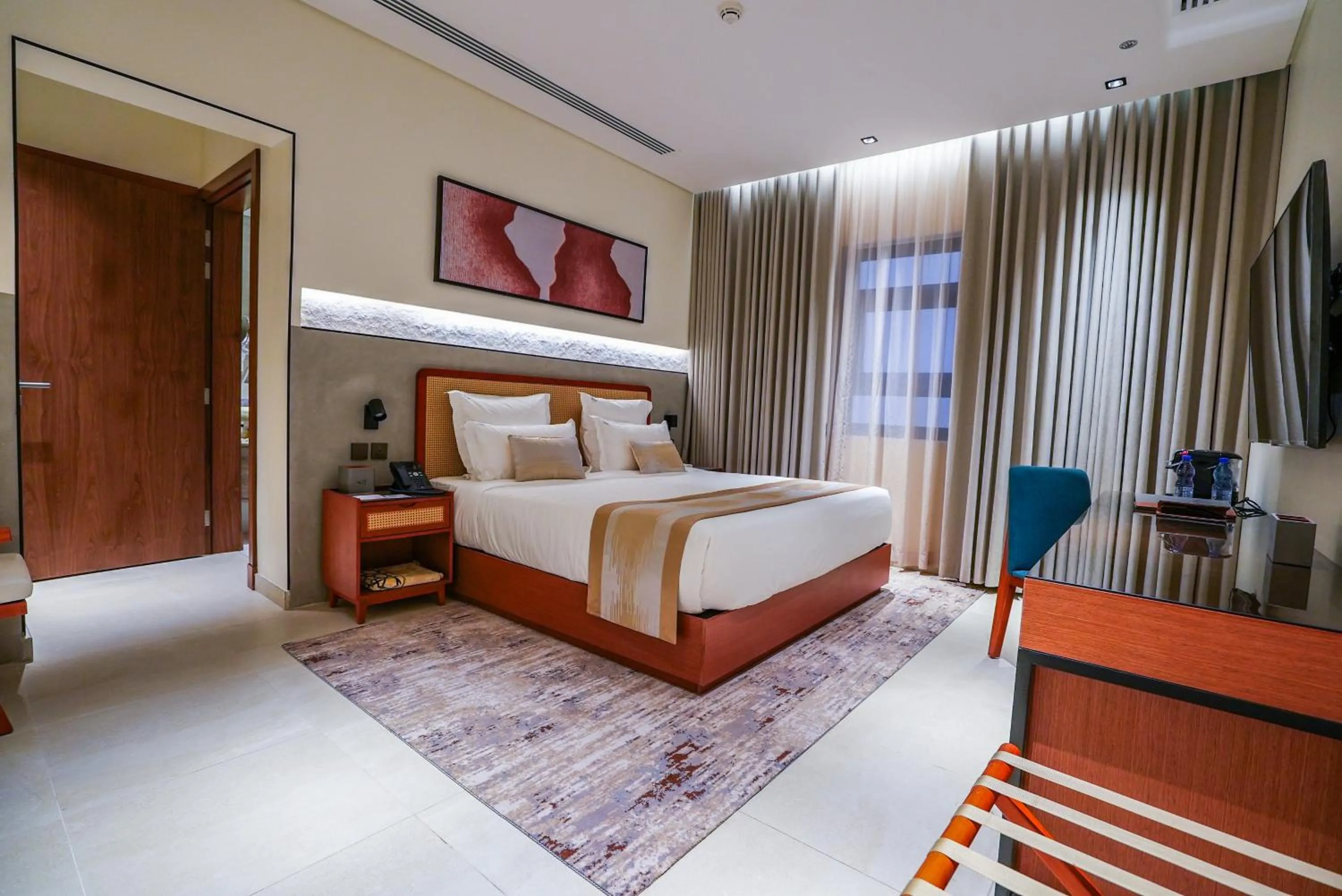 Bed in Vivian Park El Raeid Hotel