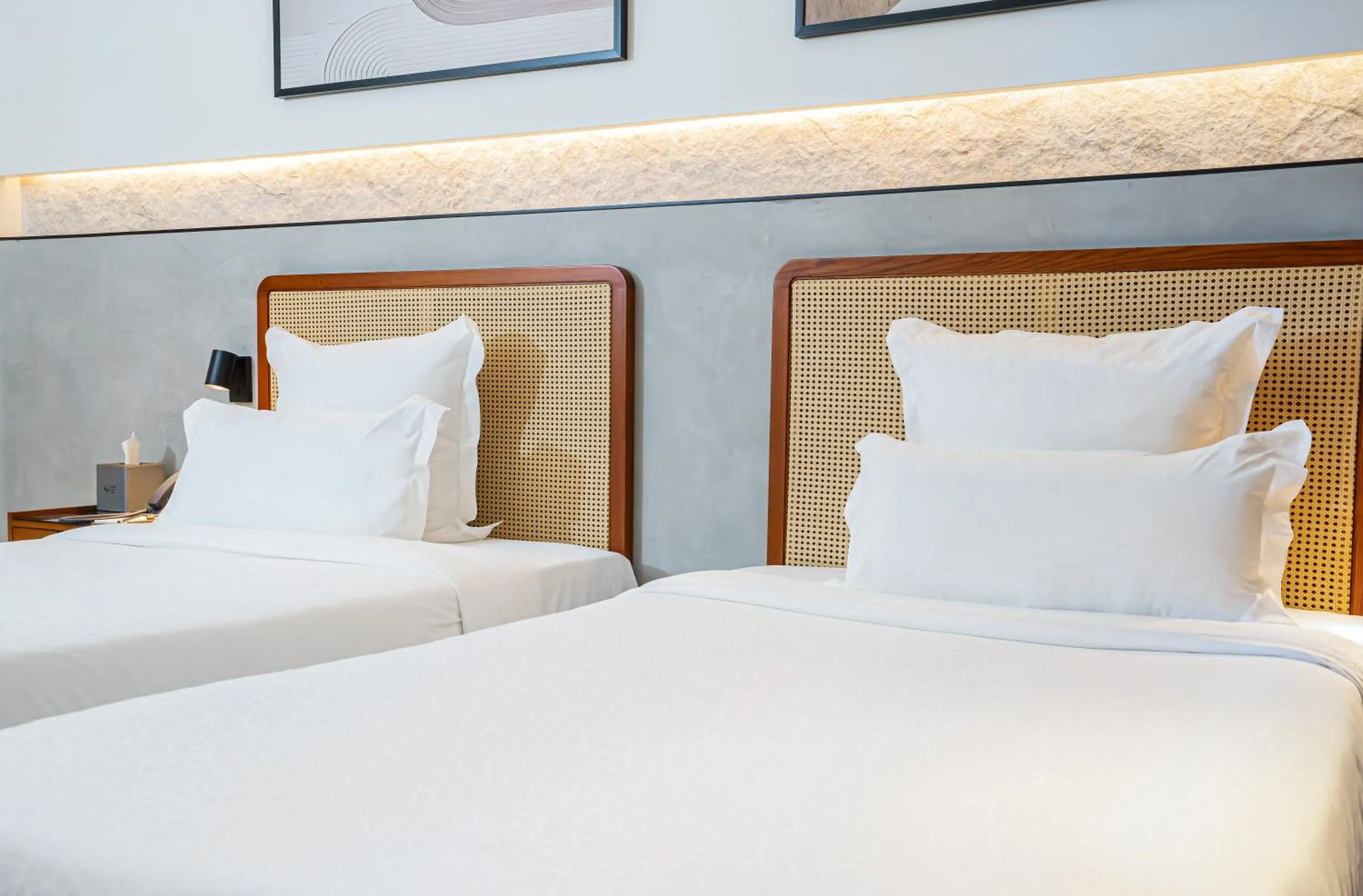 Bed in Vivian Park El Raeid Hotel