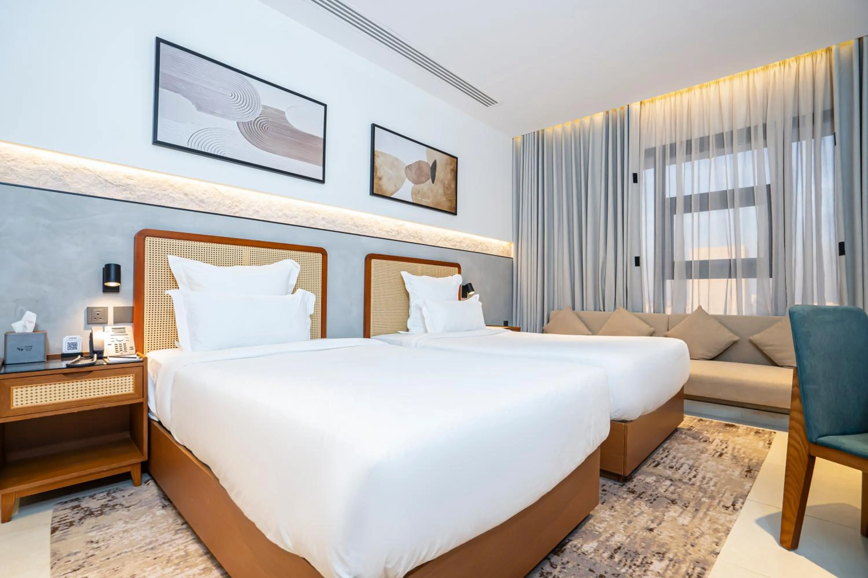 Bed in Vivian Park El Raeid Hotel