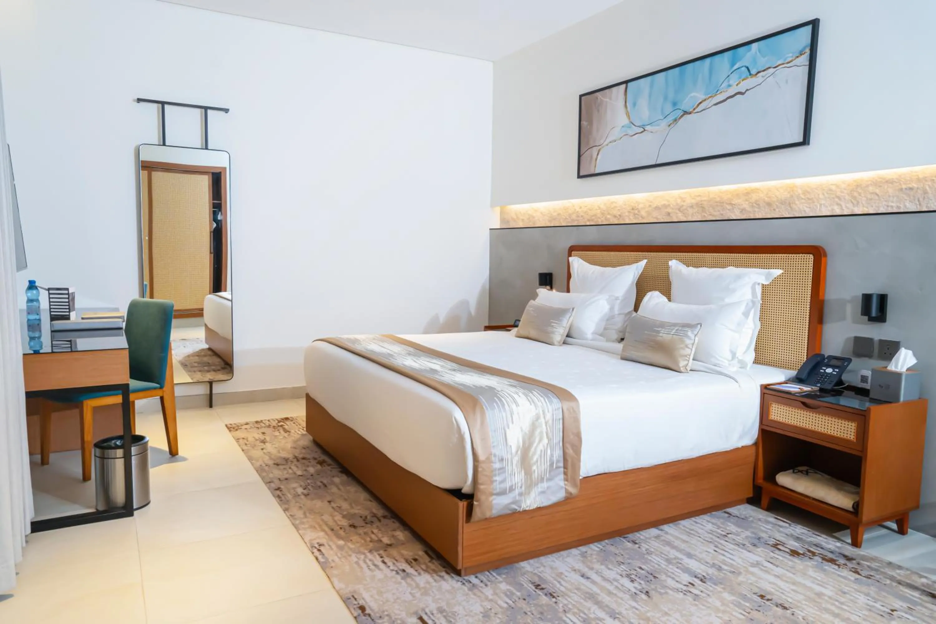 Bed in Vivian Park El Raeid Hotel