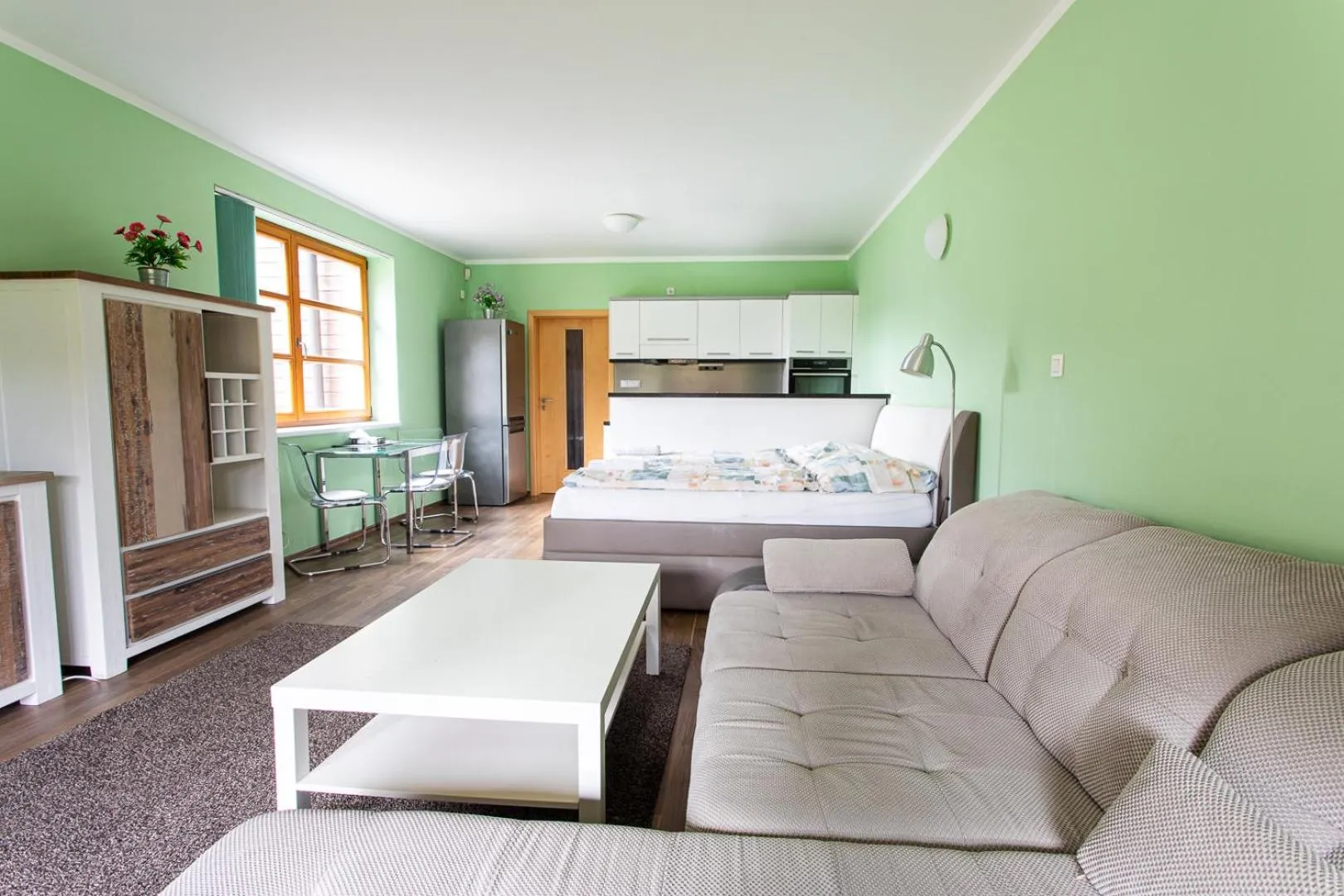 Bed in Wellness Hotel Říčky