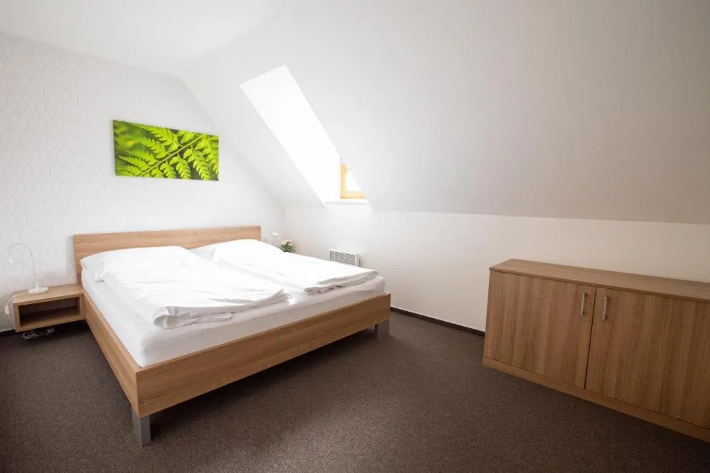 Bedroom, Bed in Wellness Hotel Říčky