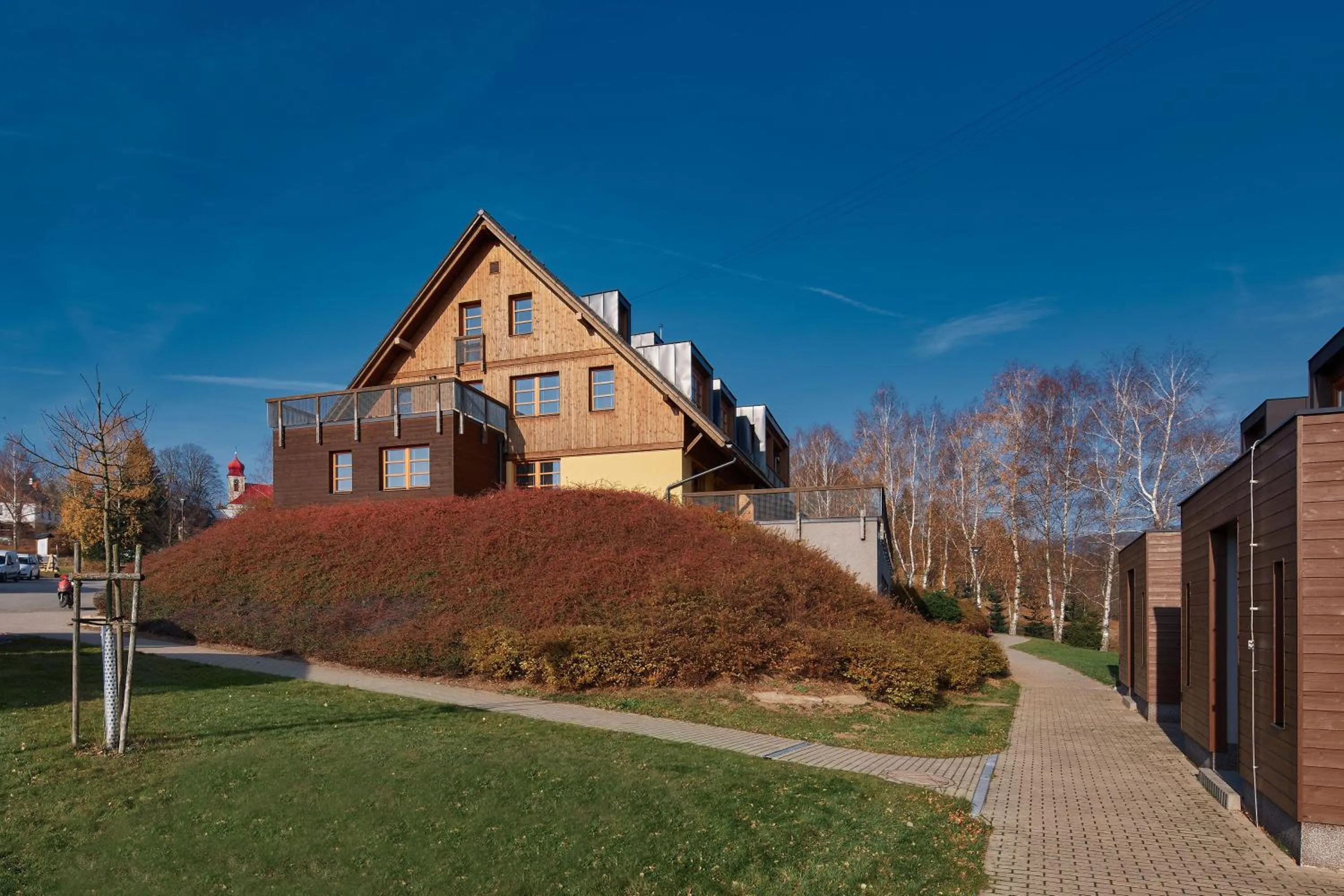 Property building in Wellness Hotel Říčky