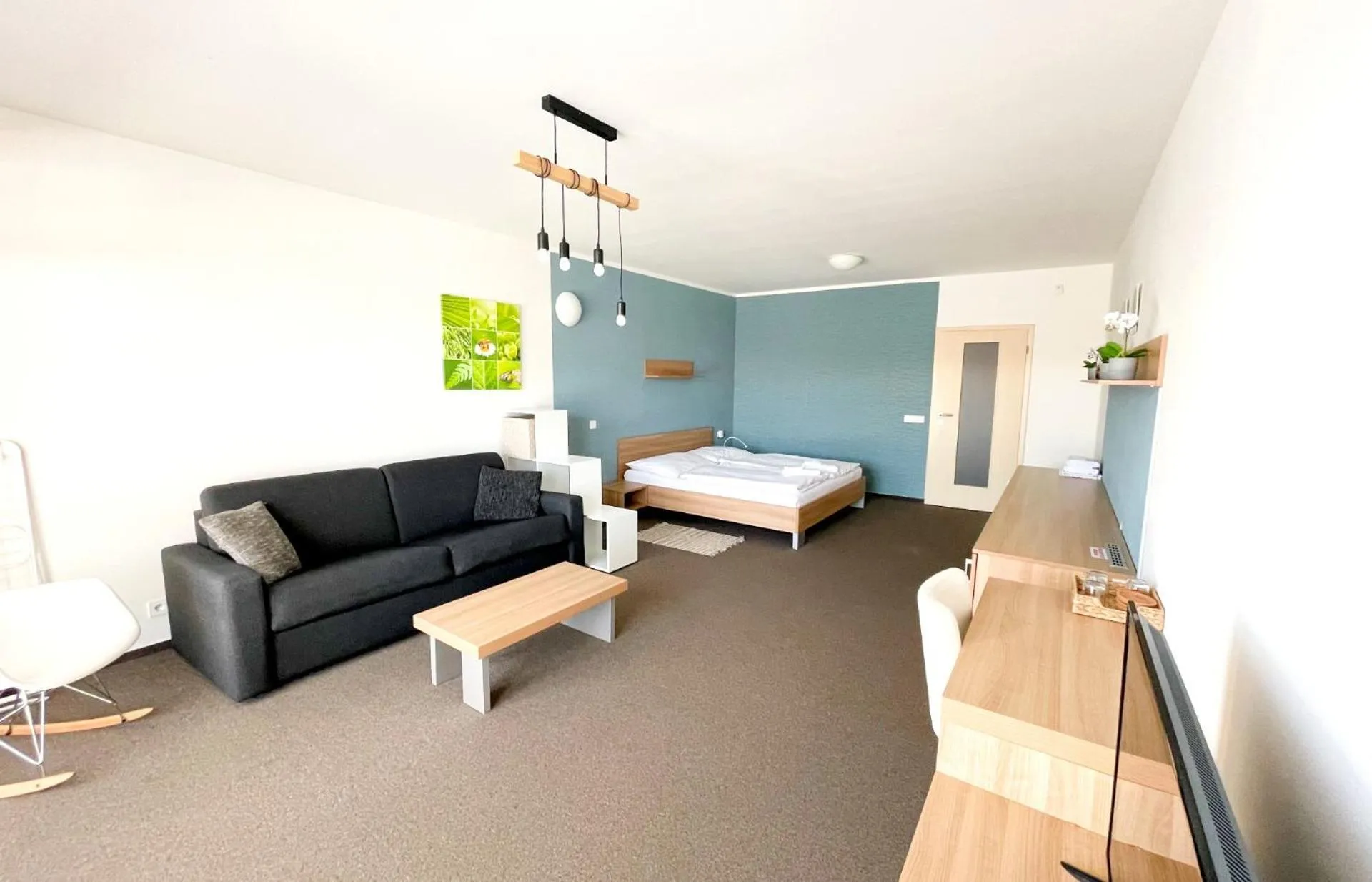 Photo of the whole room, Bed in Wellness Hotel Říčky