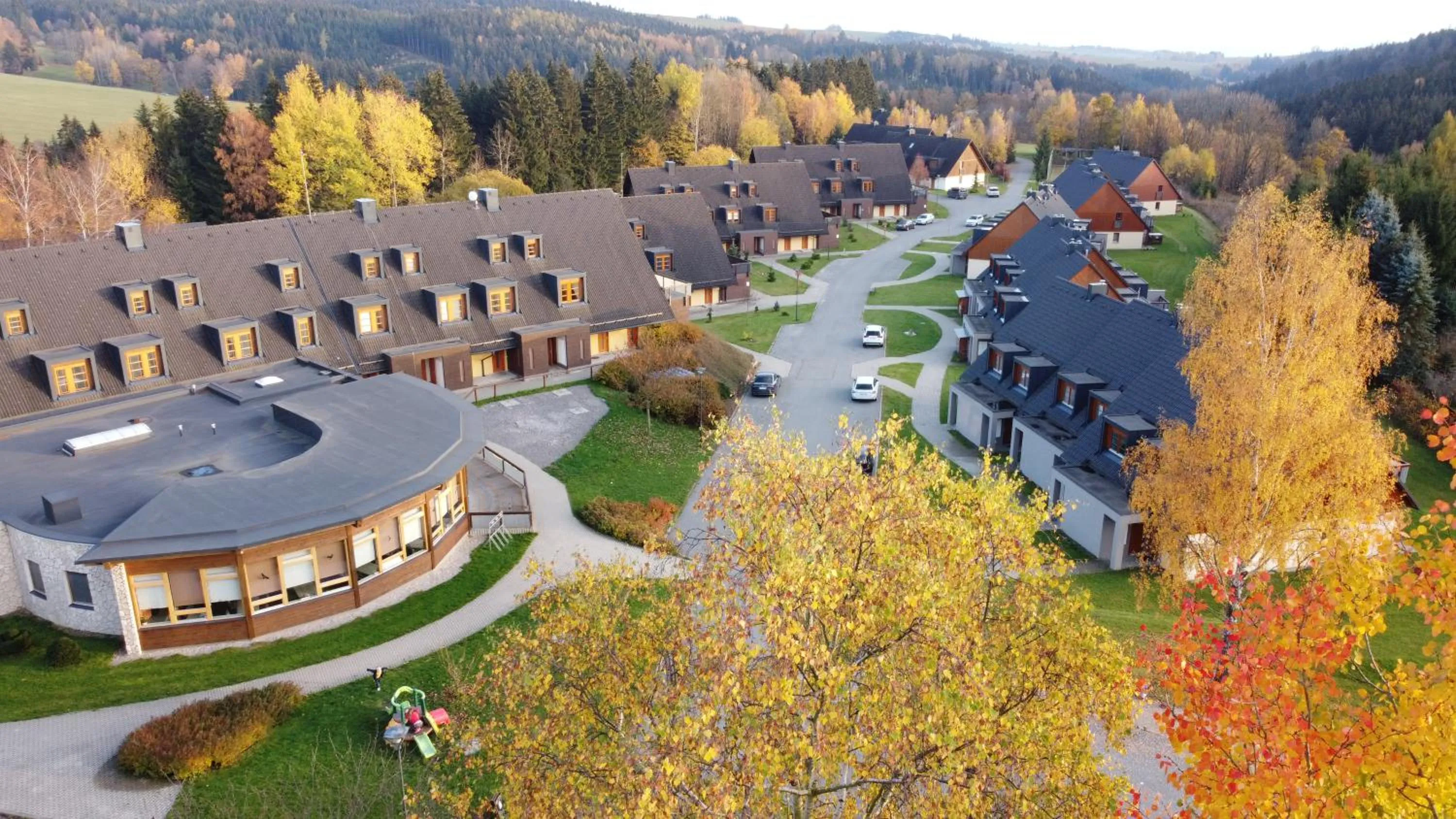 Property building in Wellness Hotel Říčky