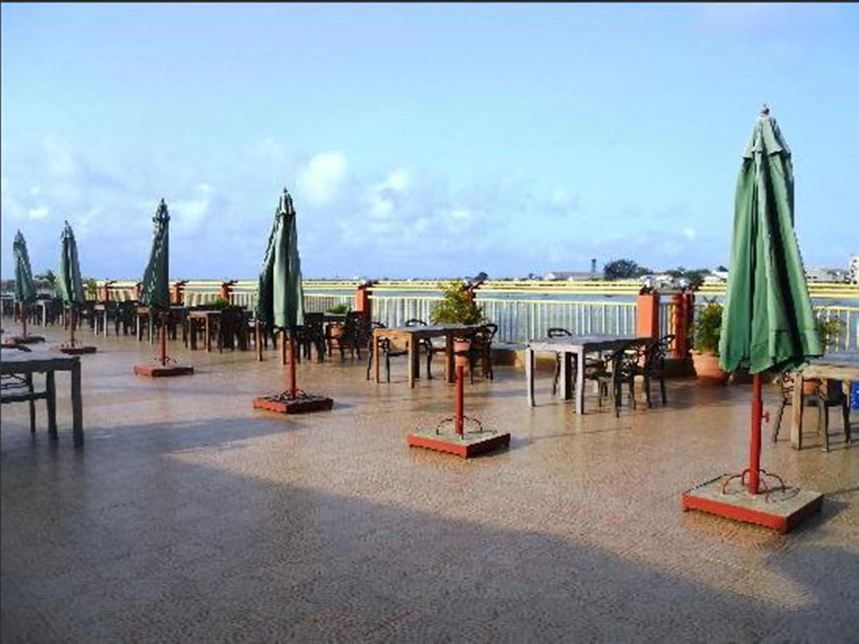 Patio in Hotel Du Lac
