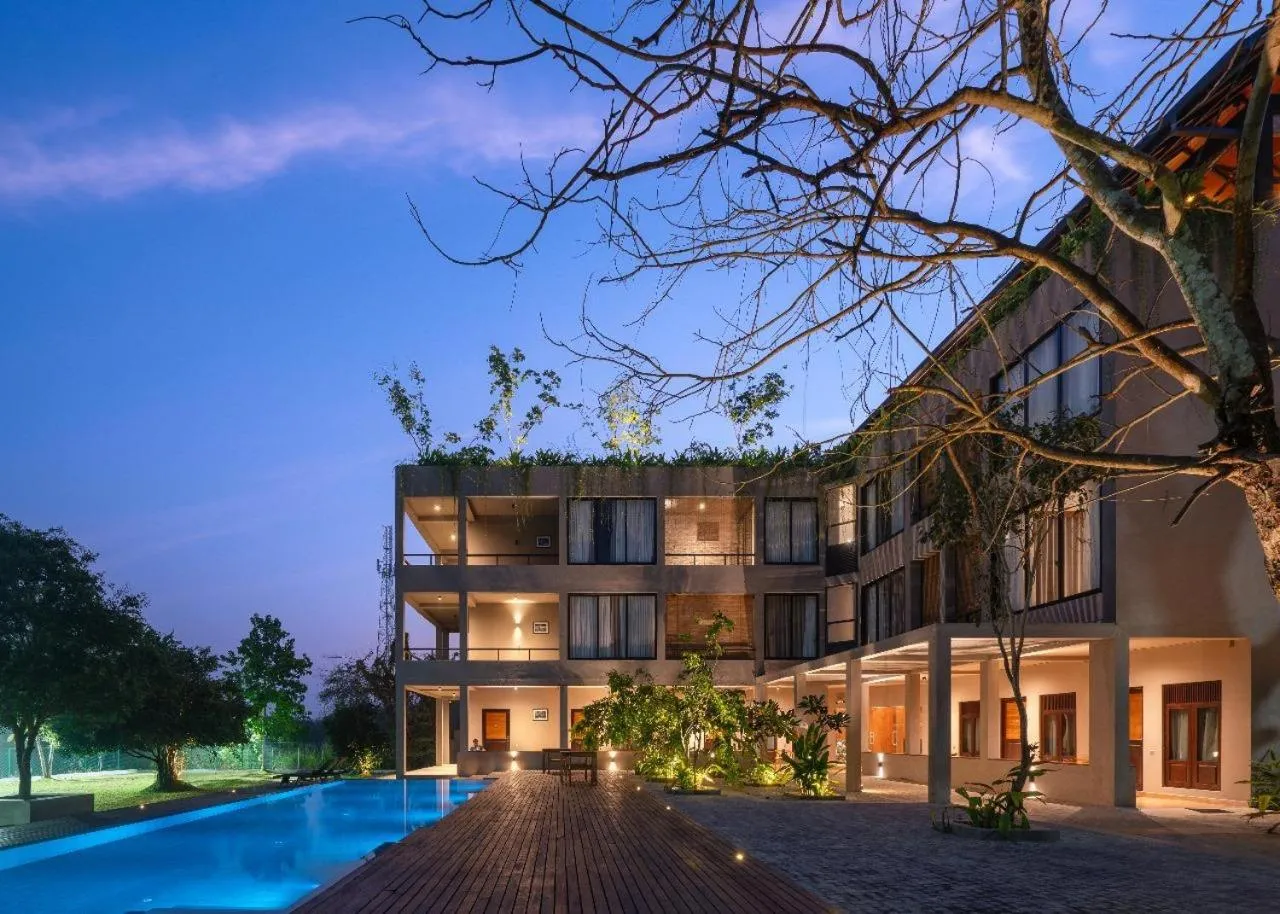 Property building in Thimbiri Wewa Resort Wilpattu