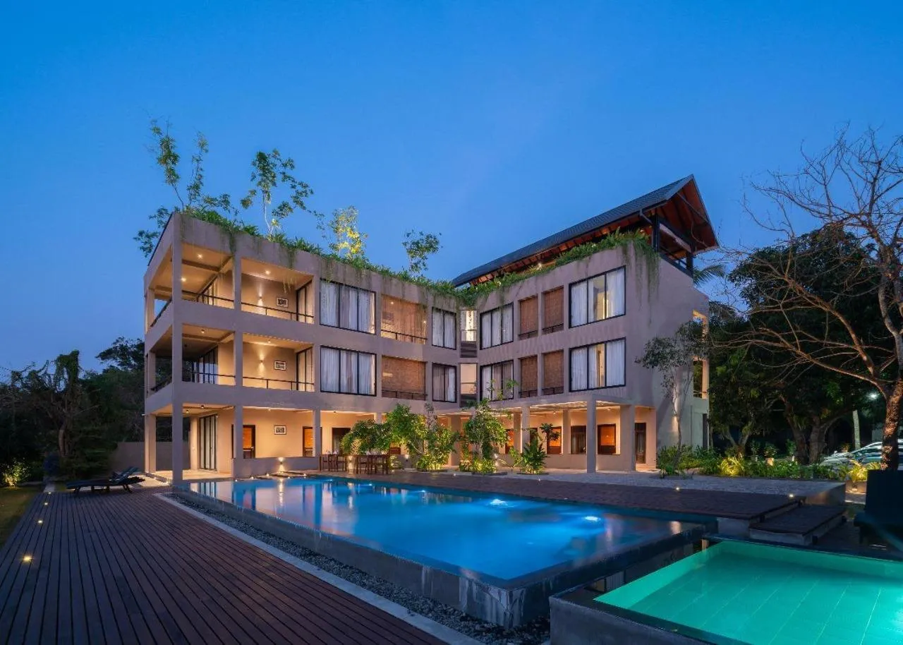 Property building in Thimbiri Wewa Resort Wilpattu