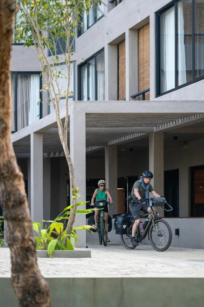 Cycling in Thimbiri Wewa Resort Wilpattu