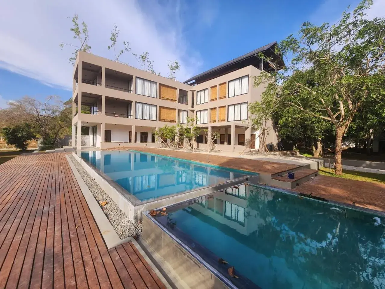 Property building in Thimbiri Wewa Resort Wilpattu Property building in Thimbiri Wewa Resort Wilpattu