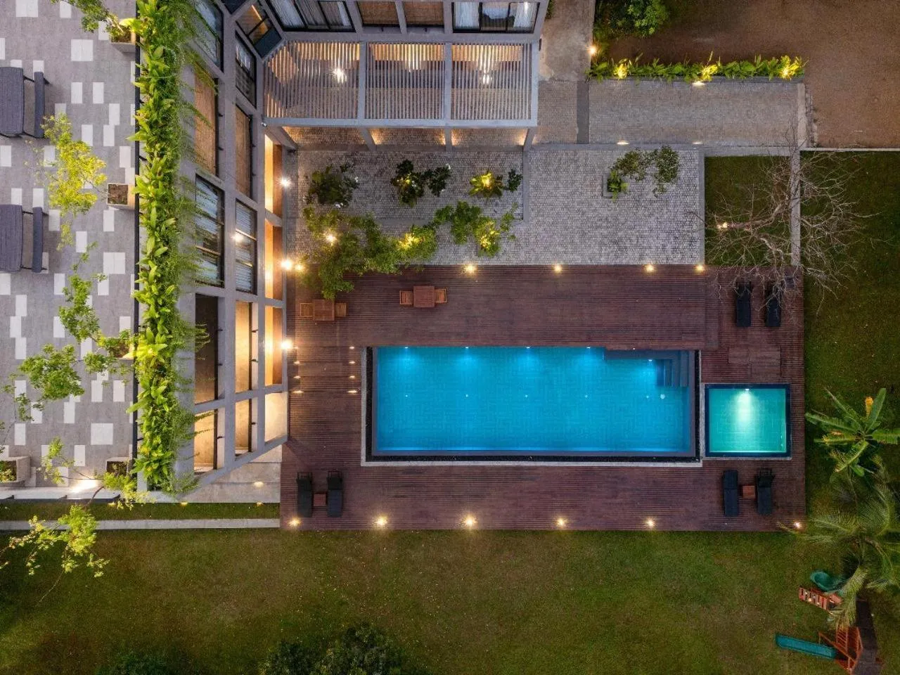 Patio in Thimbiri Wewa Resort Wilpattu