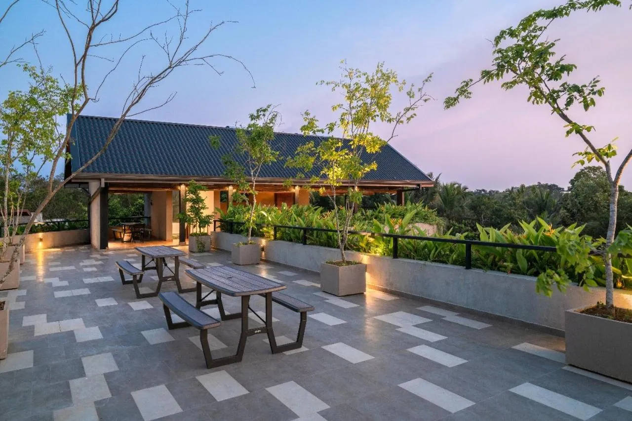 Property building in Thimbiri Wewa Resort Wilpattu