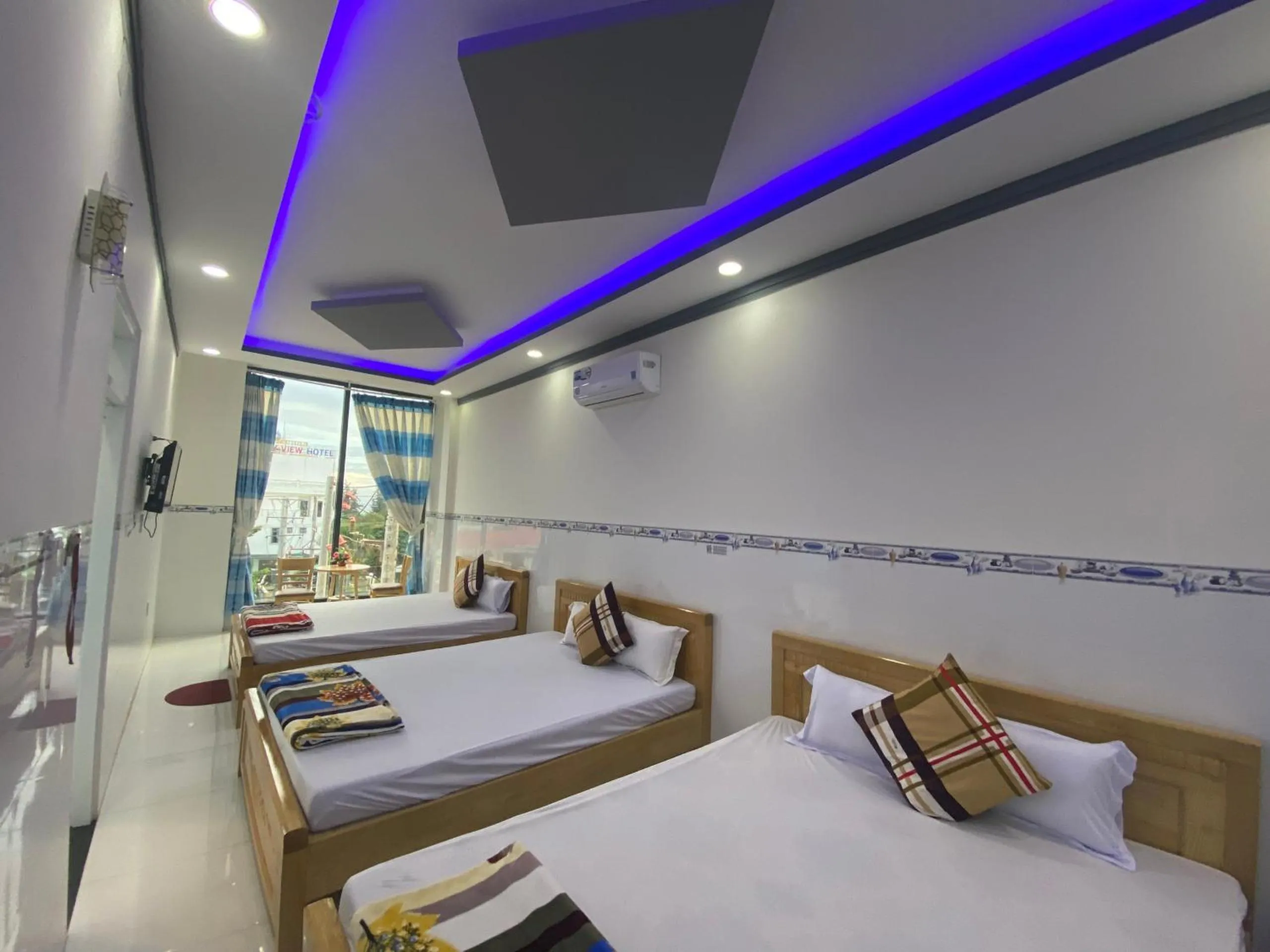 Bed in Hotel Việt Sang