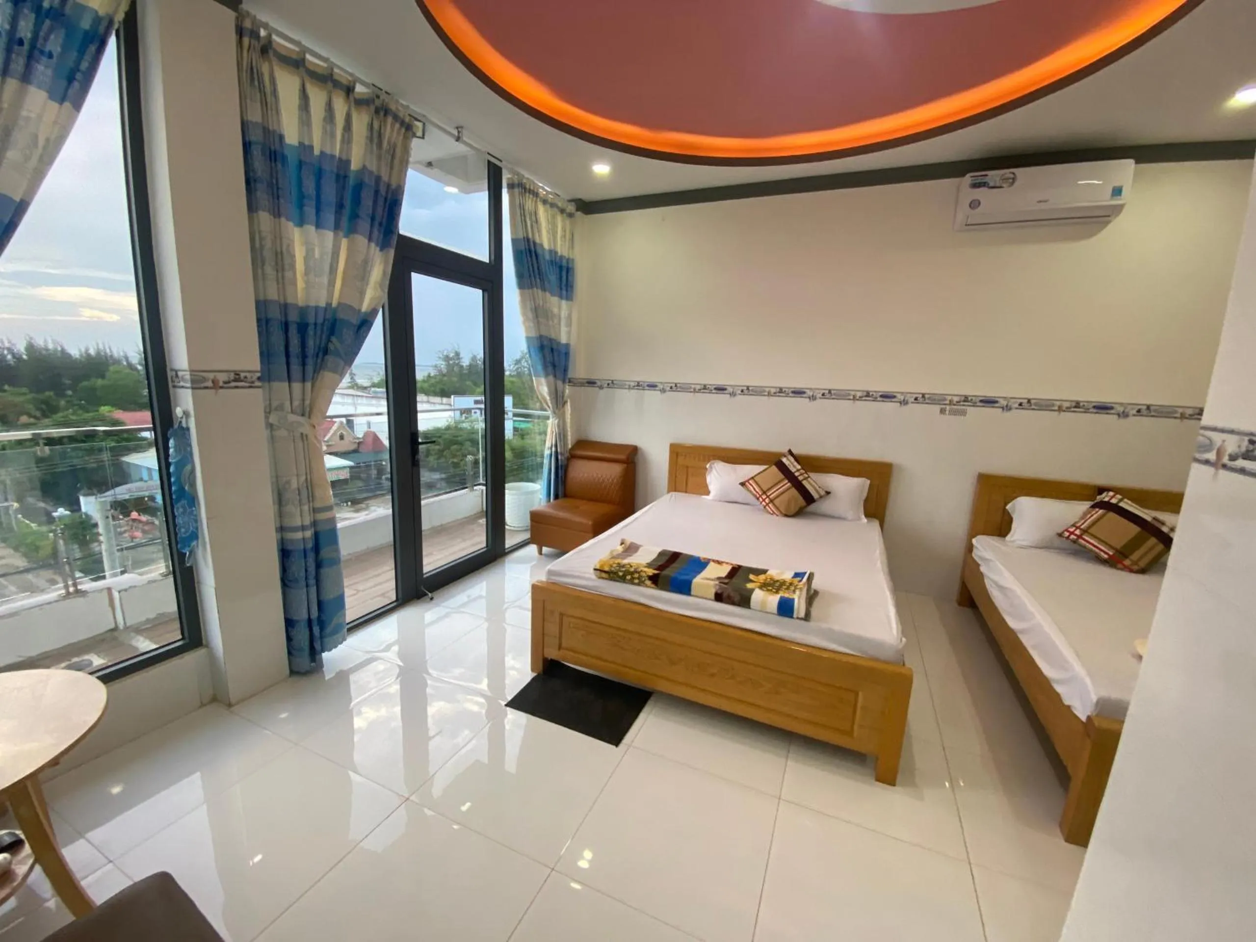 Bed in Hotel Việt Sang