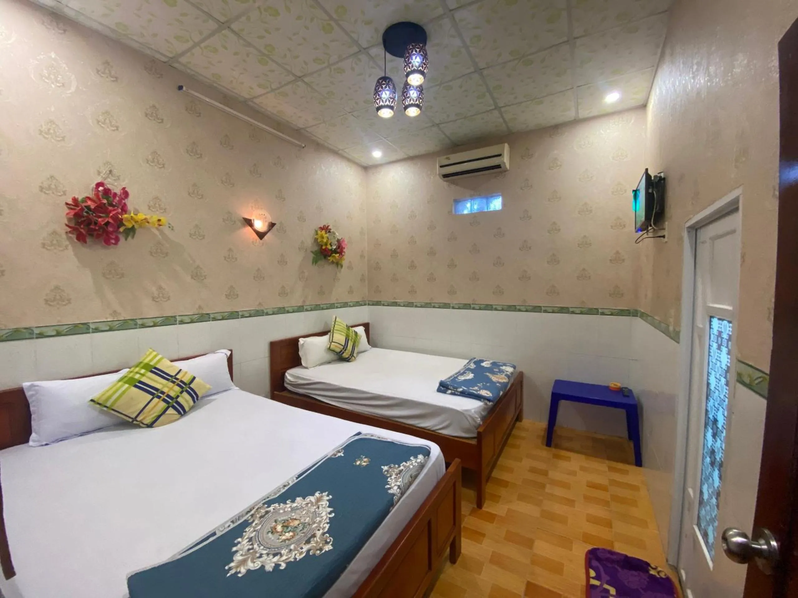 Bed in Hotel Việt Sang