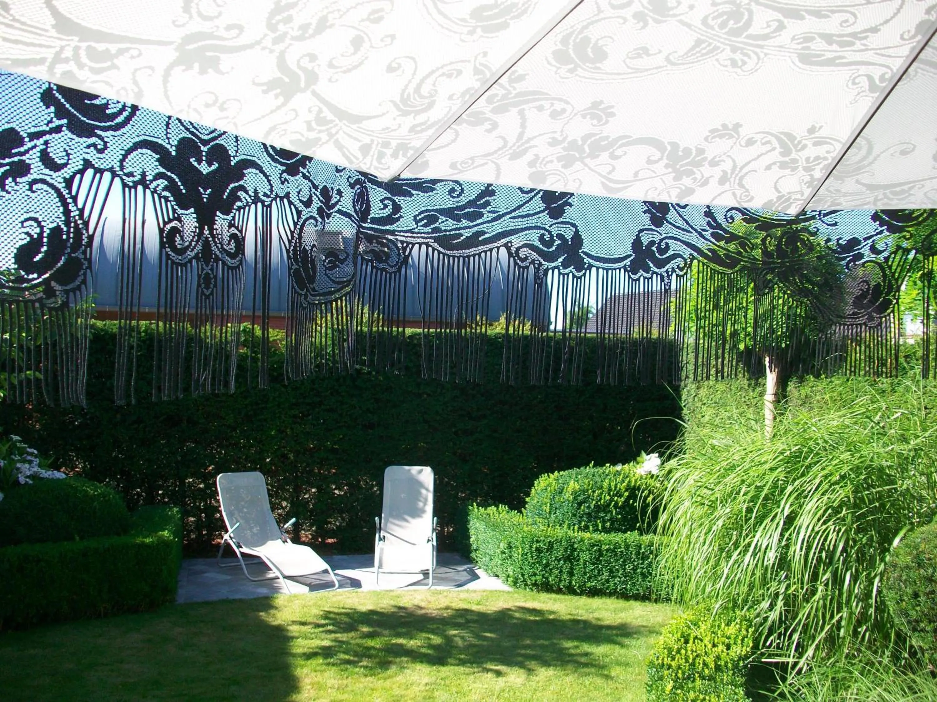 Garden in B&B Bru-Beauline