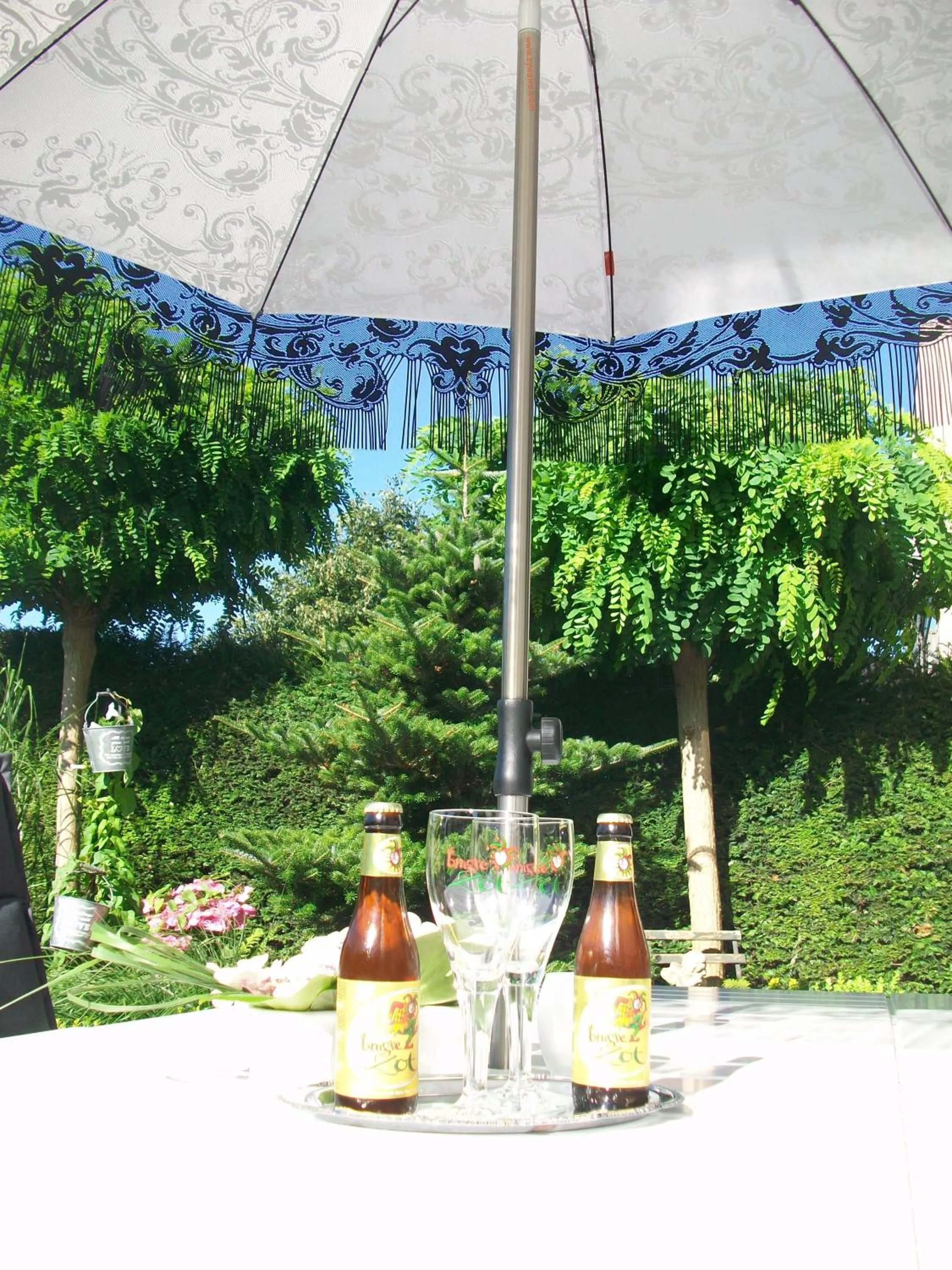 Garden in B&B Bru-Beauline