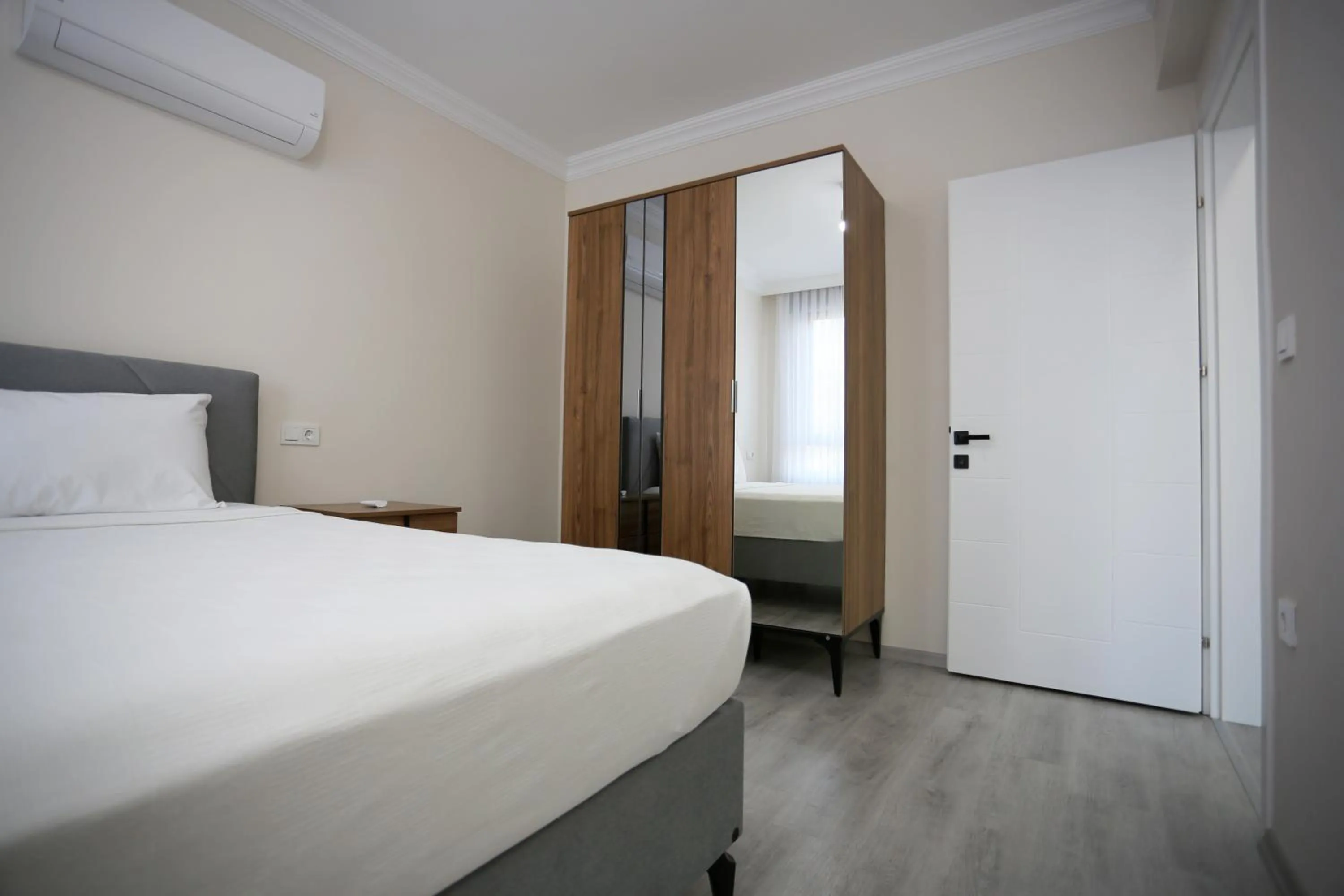 Bed in Bright House Apart