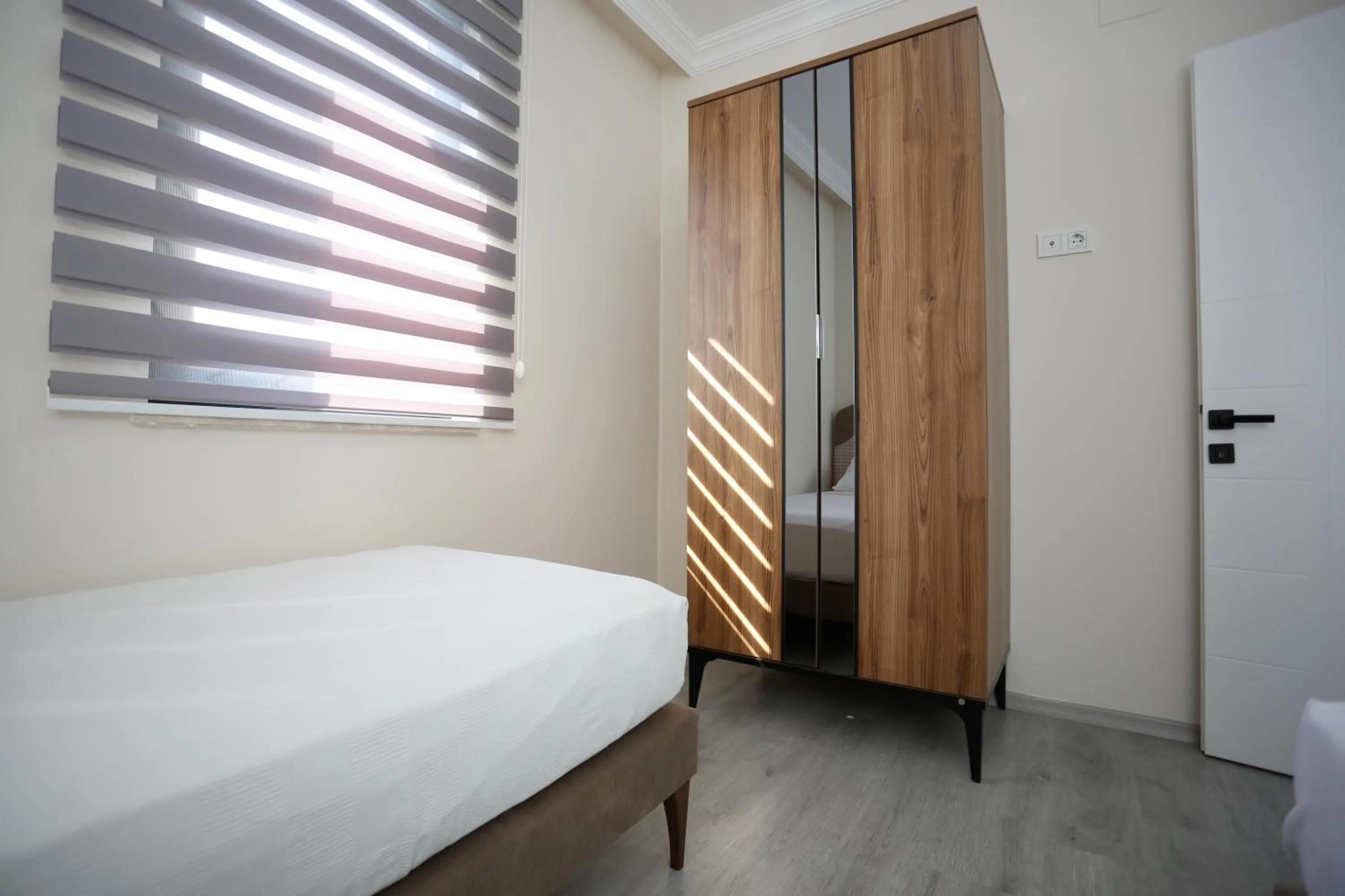 Bed in Bright House Apart