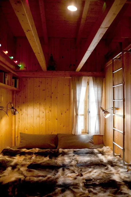 Bedroom in Vasilikia Mountain Farm & Retreat