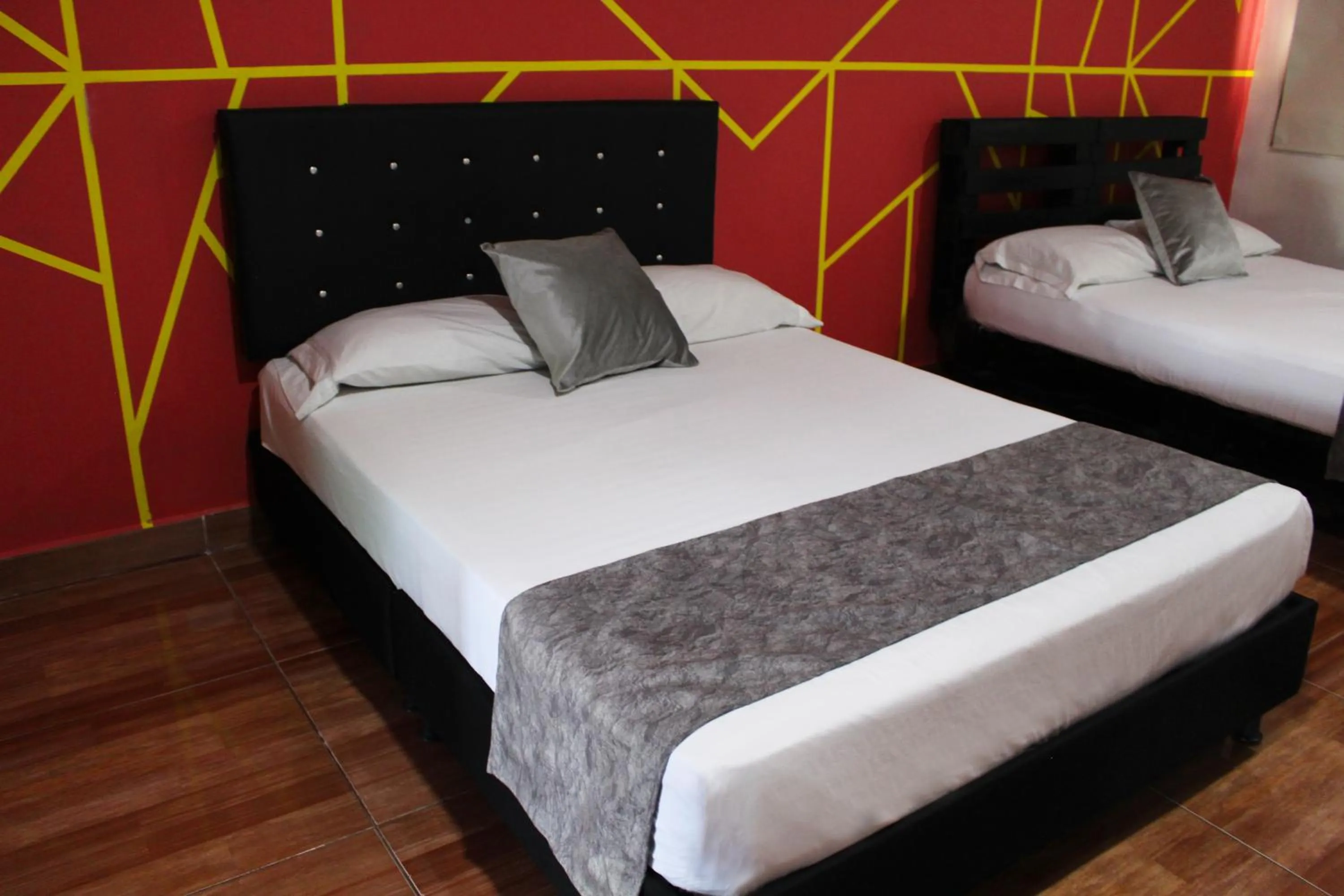 Bed in 33 Hotel Bulerias