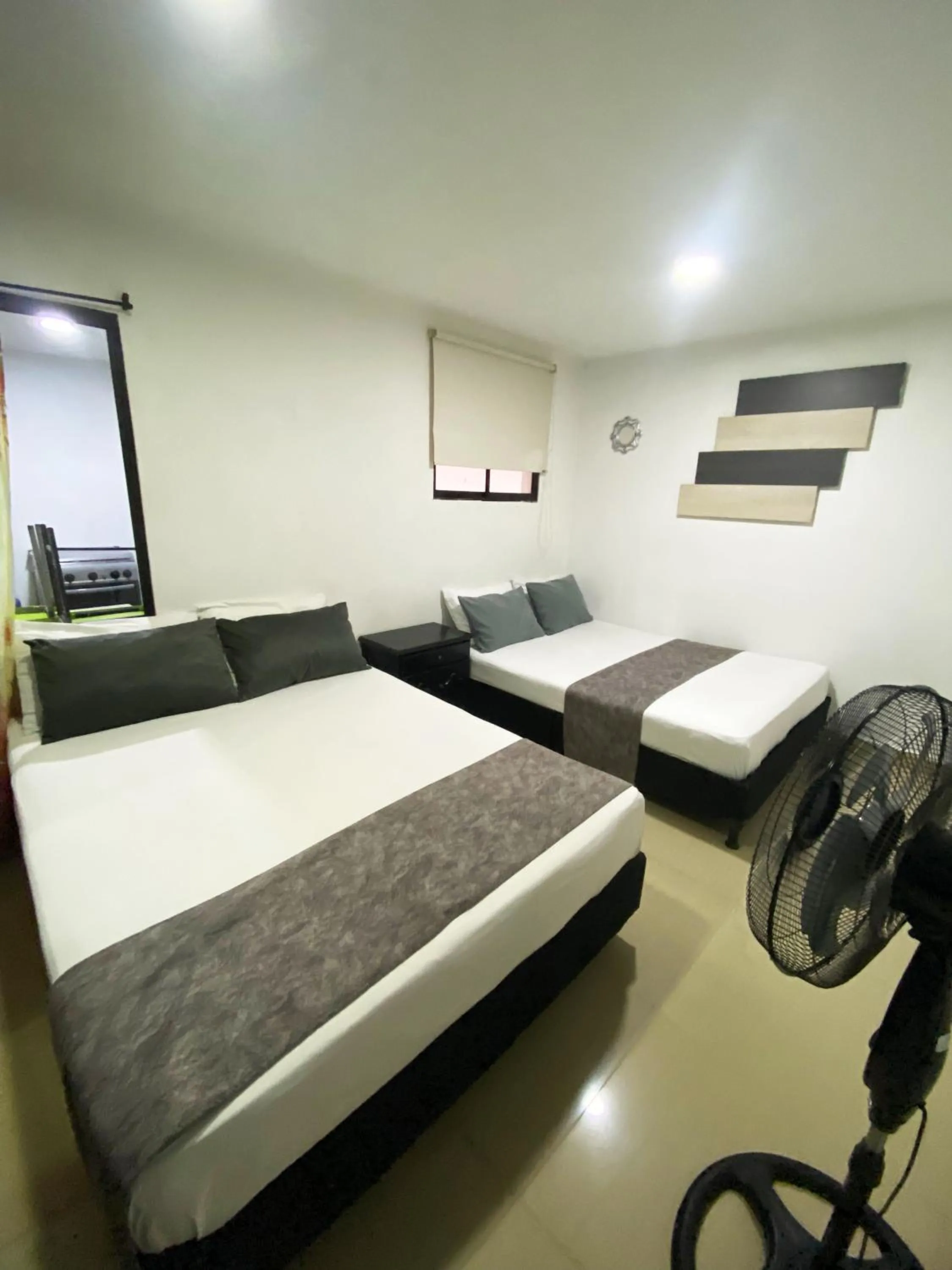 Bed in 33 Hotel Bulerias