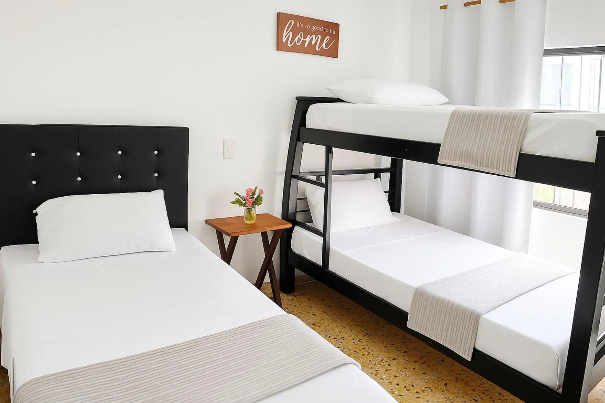 Two modern furnished apartments