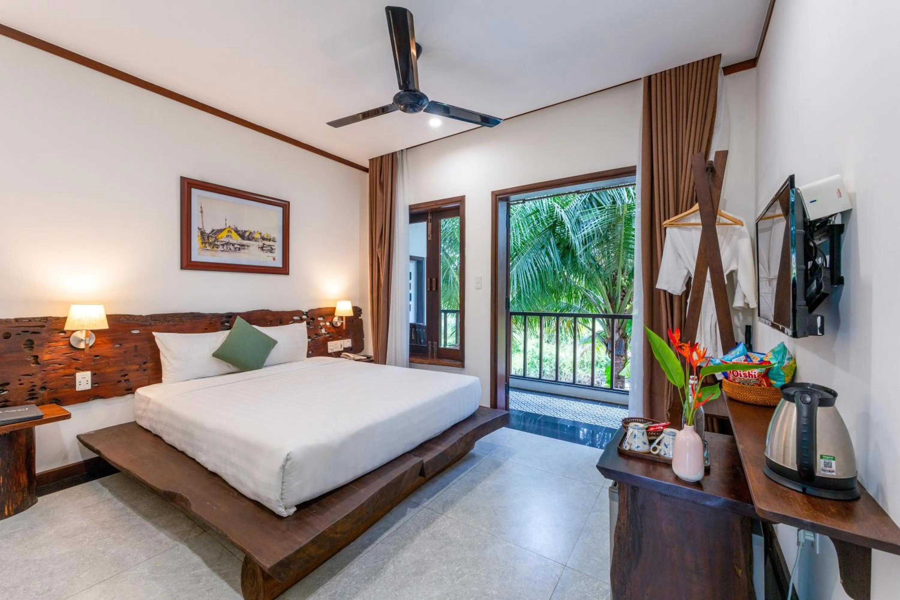 Double Room with Lake View in Mayci Eco Boutique Hotel Hoi An