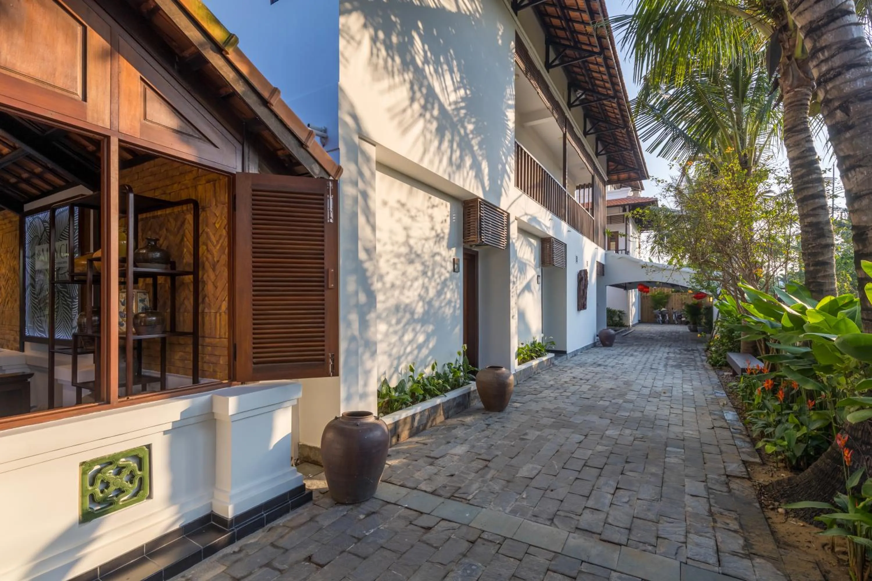 Facade/entrance in Mayci Eco Boutique Hotel Hoi An
