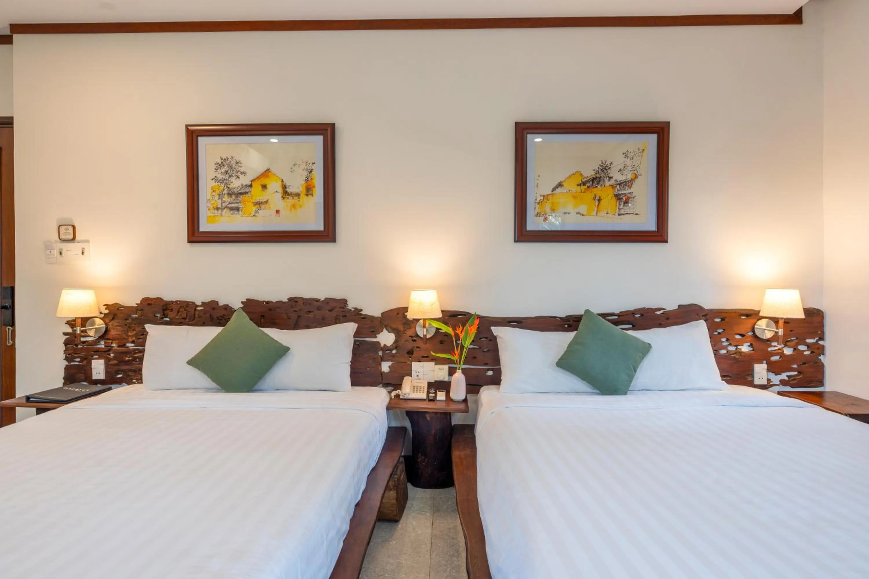 Bed in Mayci Eco Boutique Hotel Hoi An