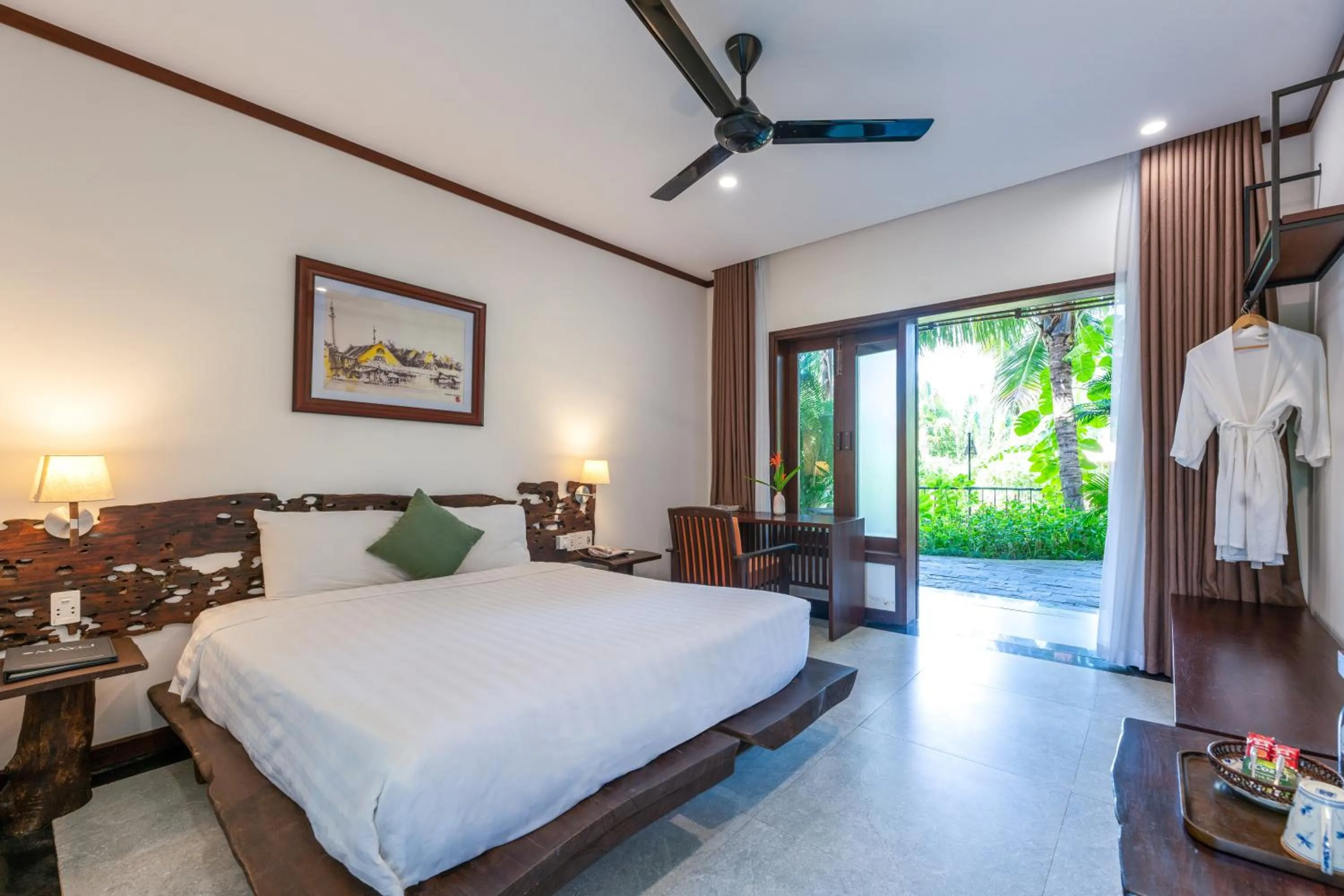 Photo of the whole room, Bed in Mayci Eco Boutique Hotel Hoi An