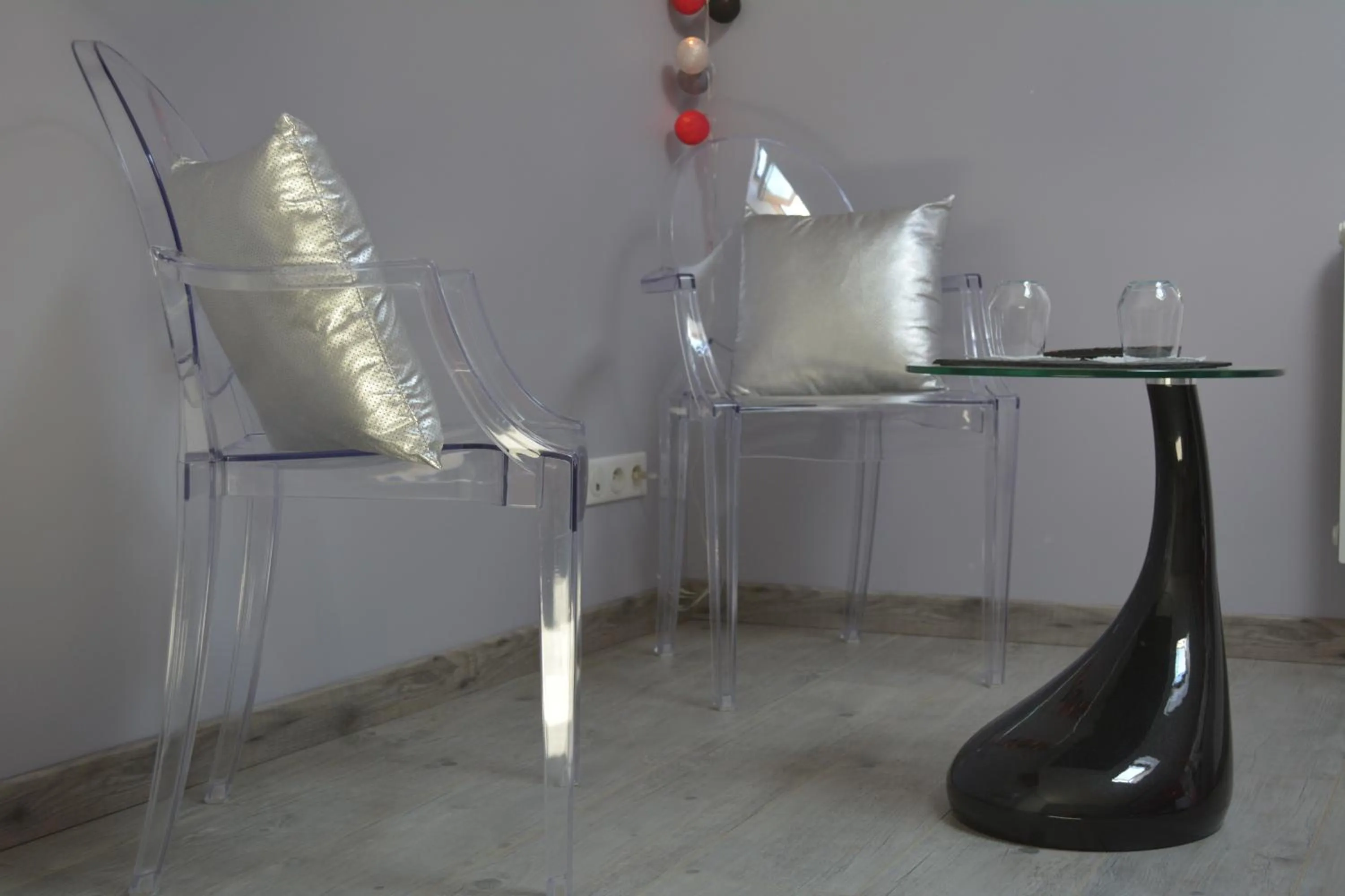 Seating area in Aux 4 Cornes - Chambre d'hôtes