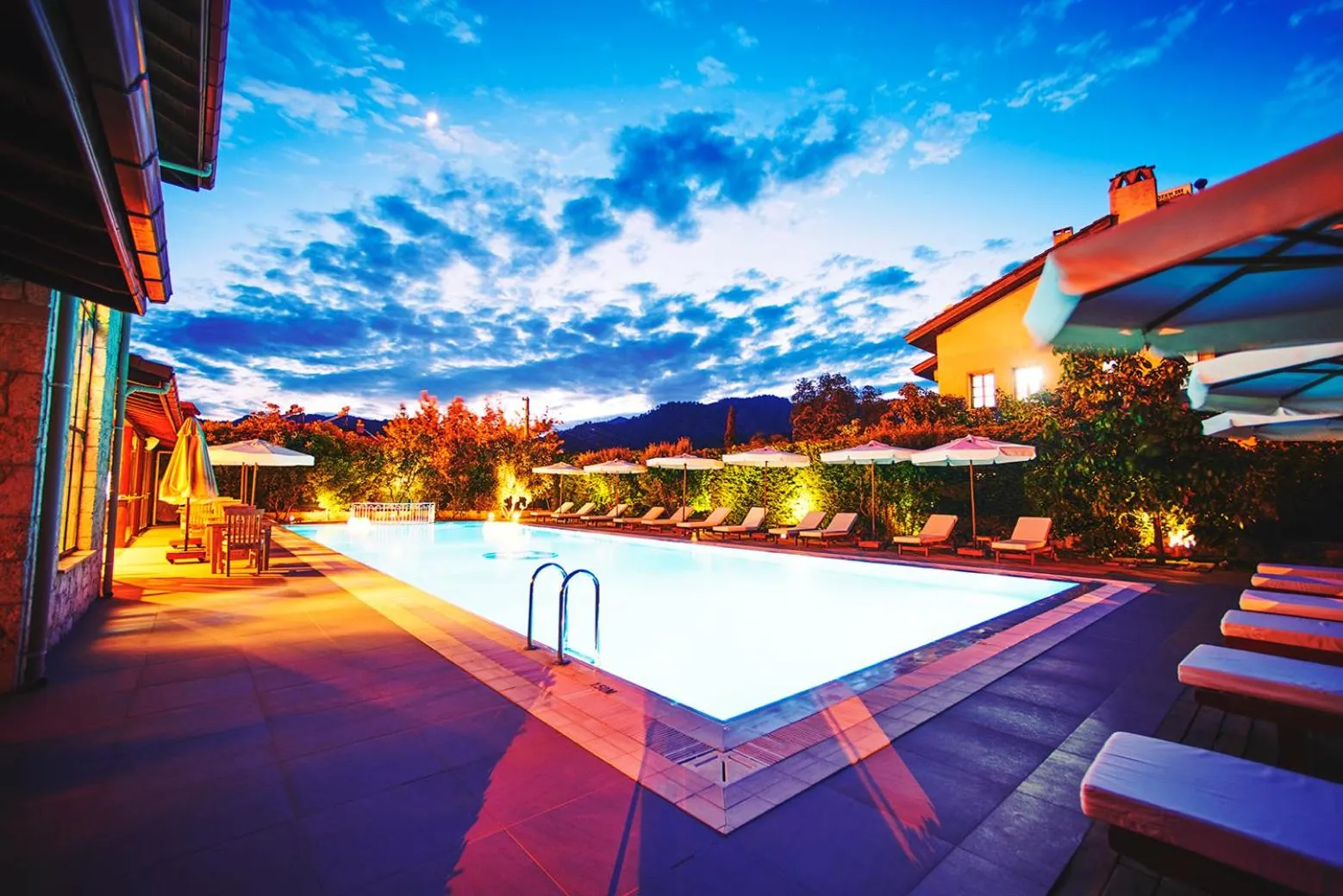 Pool view in Renka Hotel & Spa