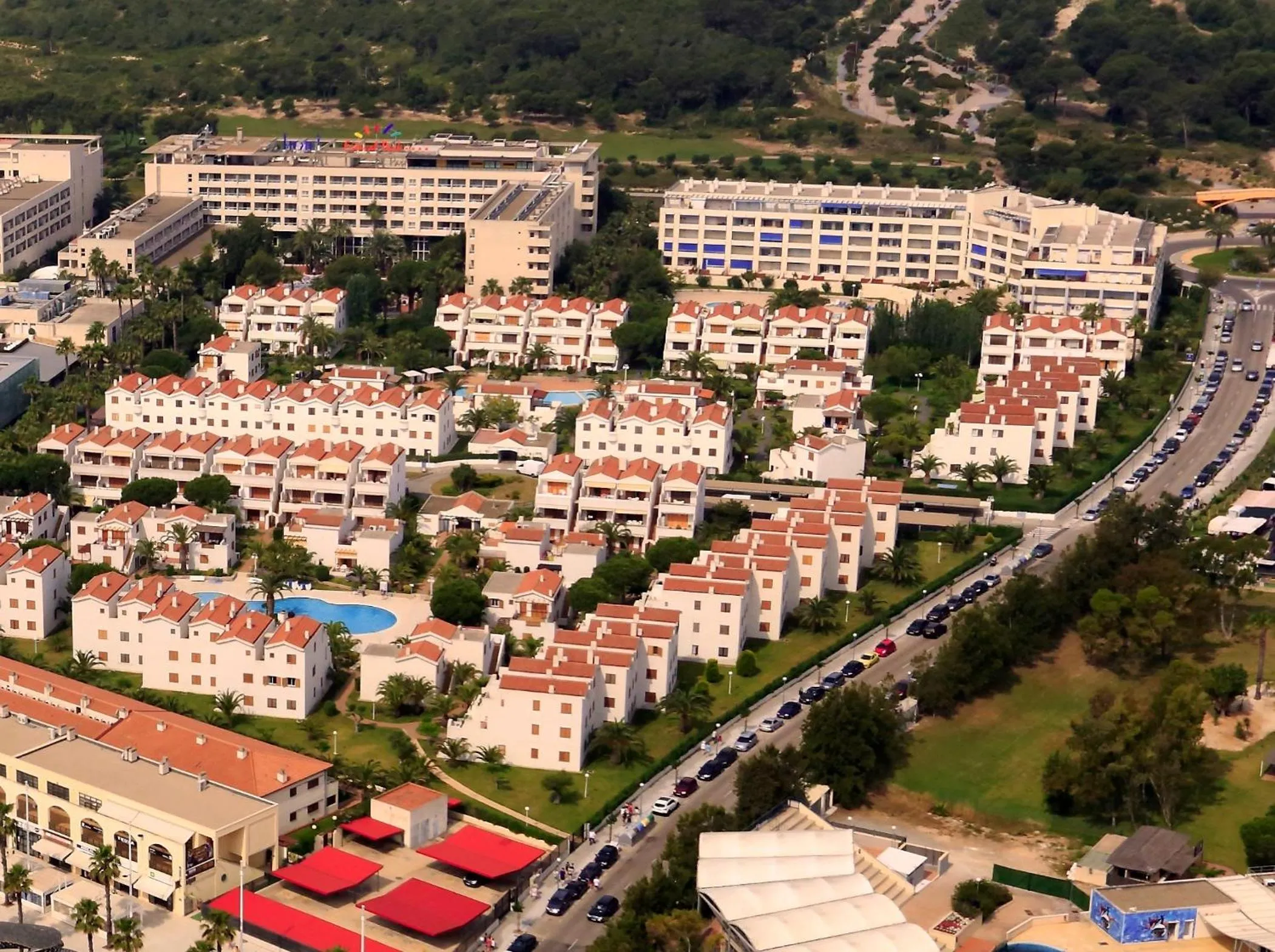 Bird's eye view in Apartamentos Estival Park