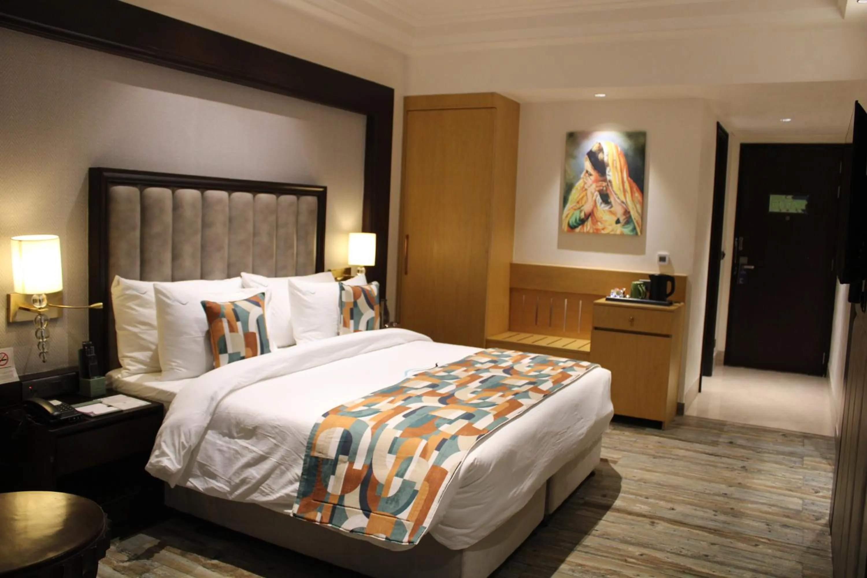 Bedroom, Bed in BluSalzz Residence Amritsar