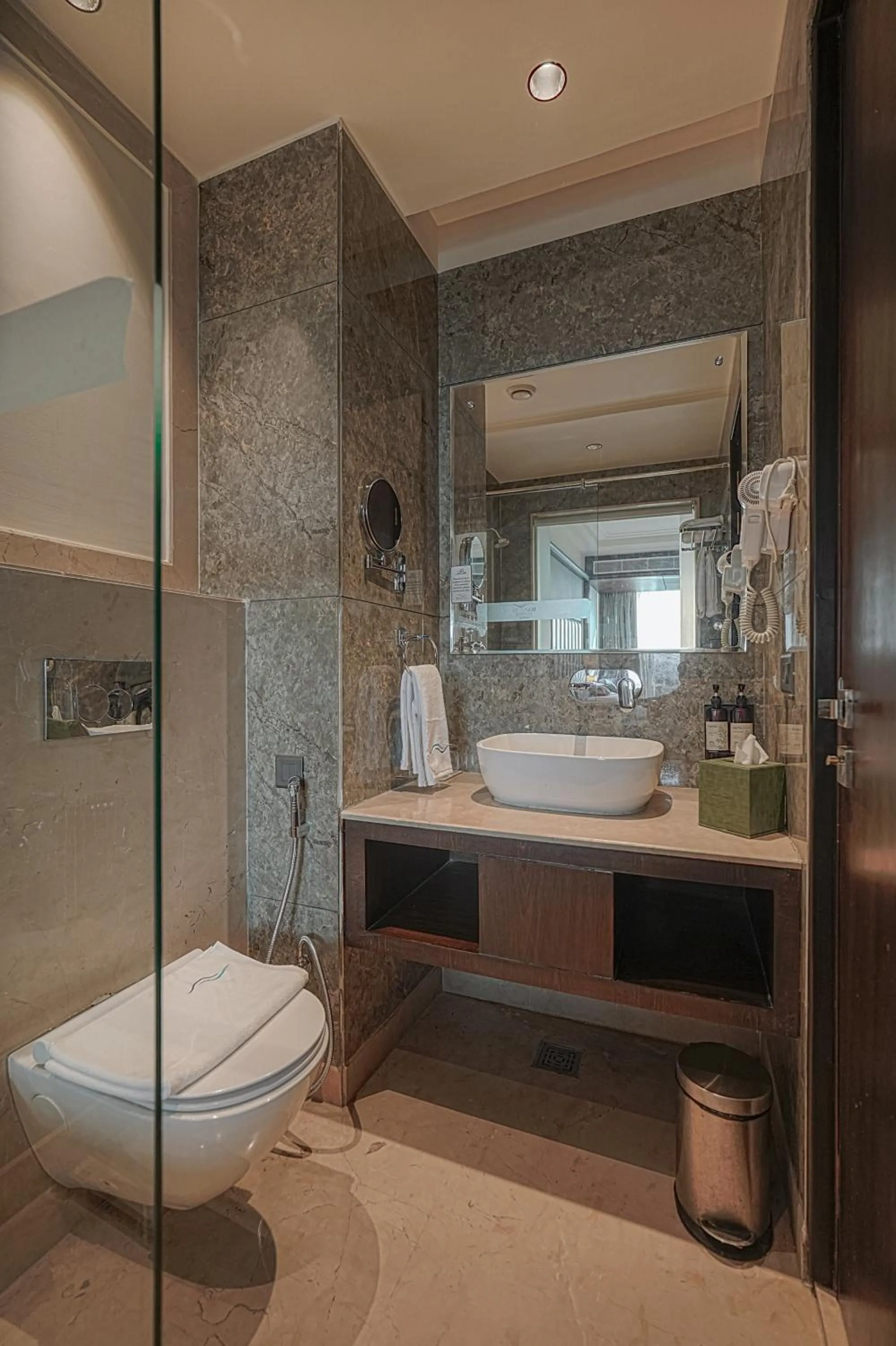 Shower in BluSalzz Residence Amritsar