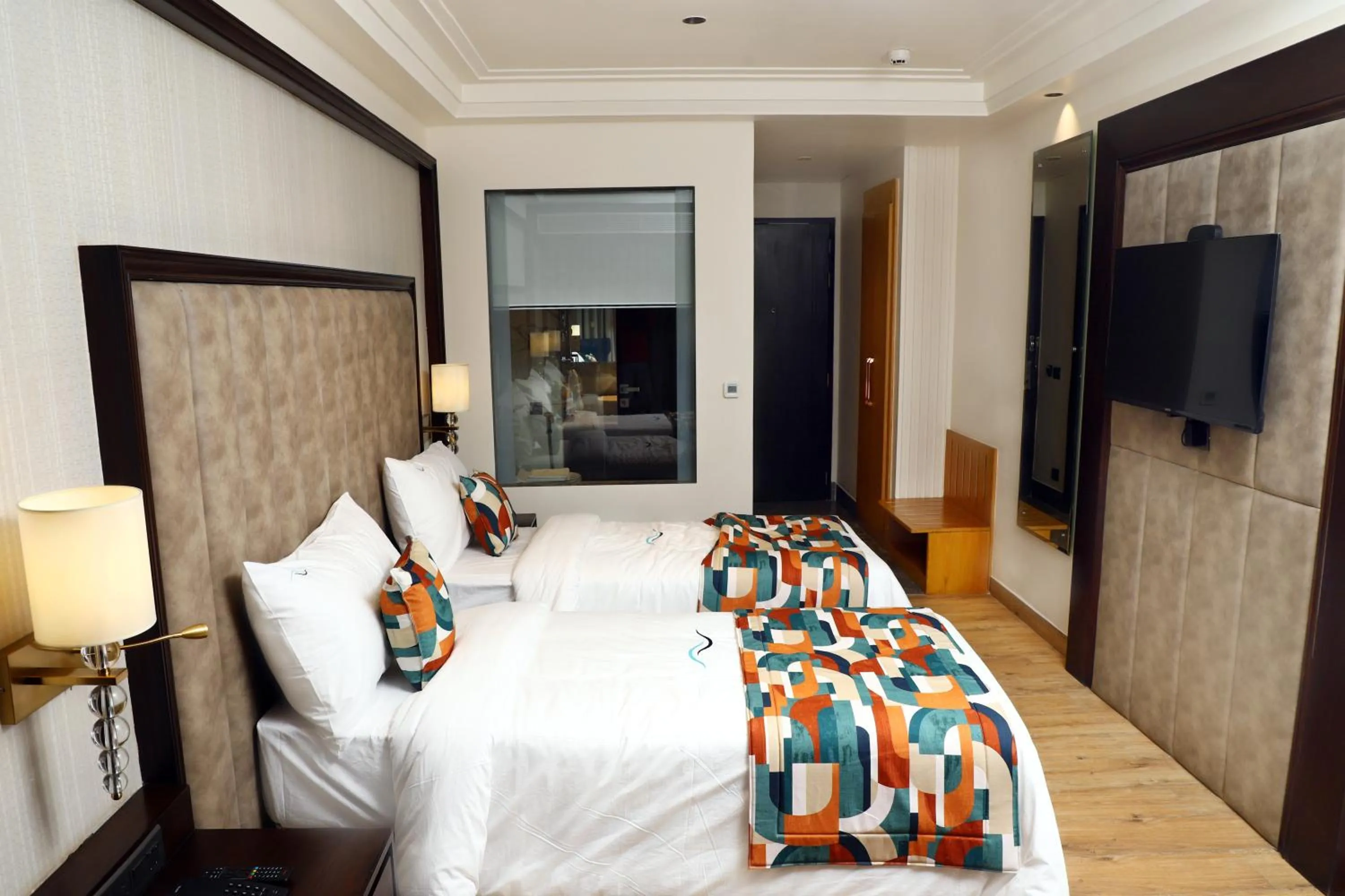 Bedroom, Bed in BluSalzz Residence Amritsar