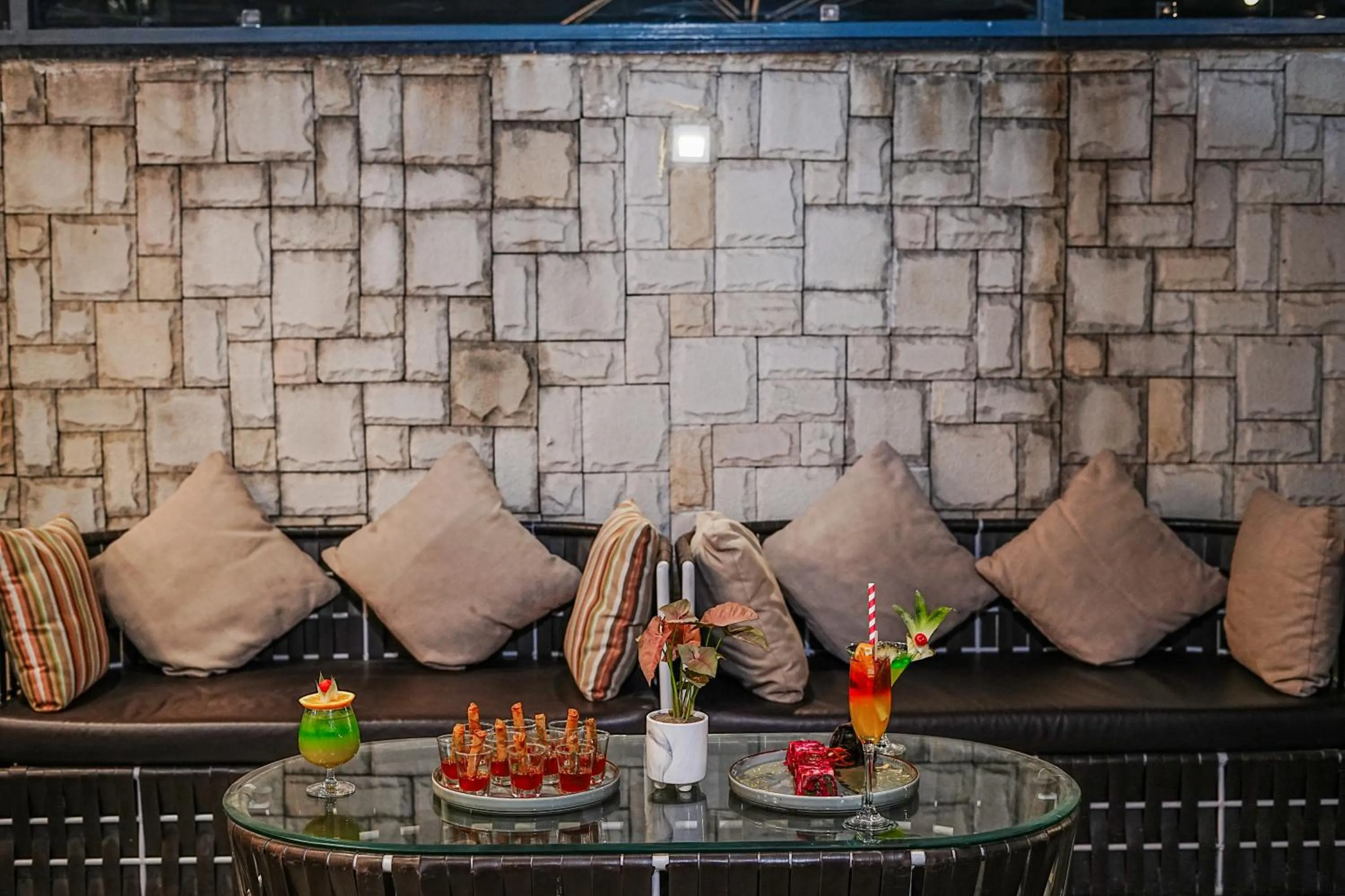 Living room in BluSalzz Residence Amritsar