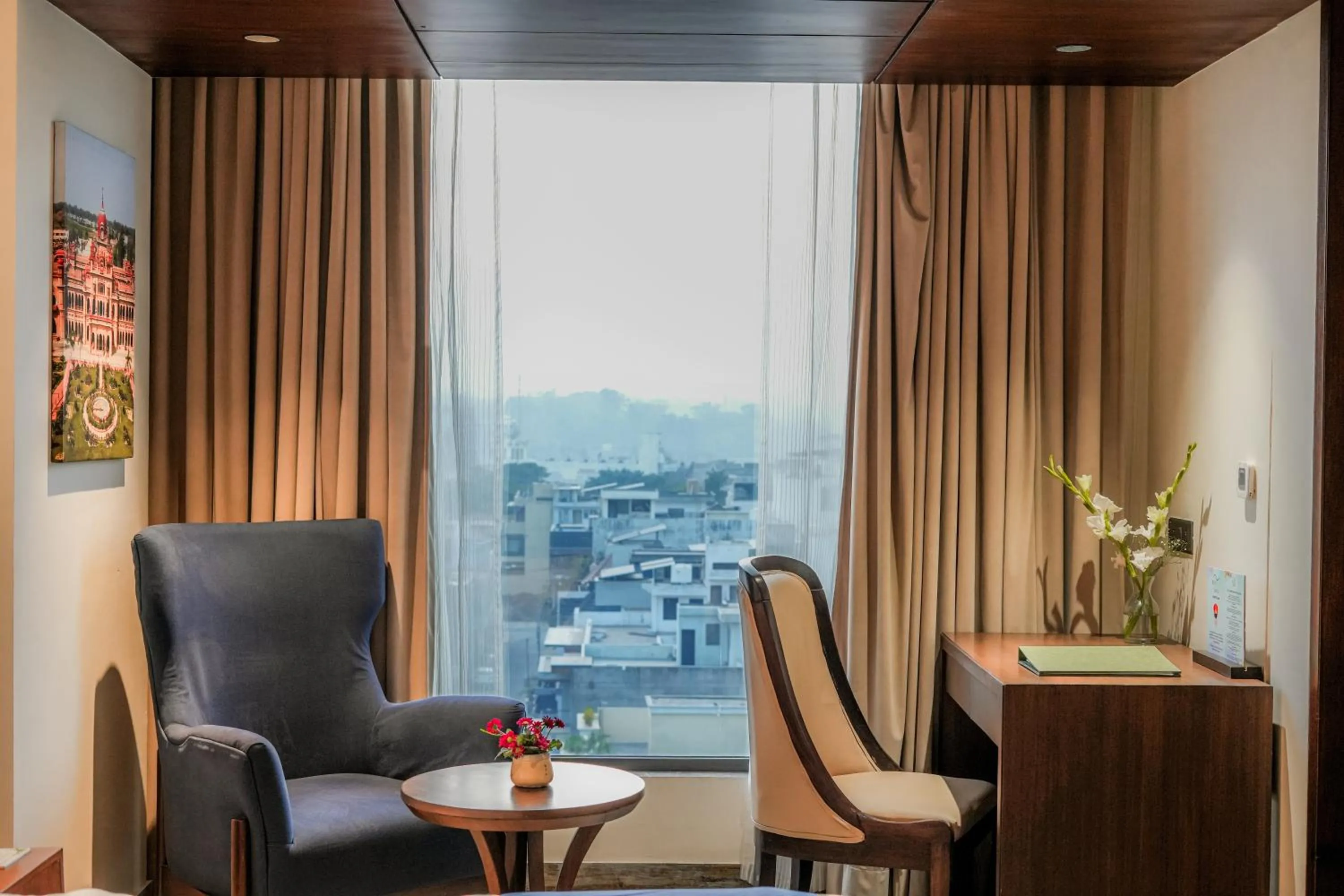 Living room in BluSalzz Residence Amritsar