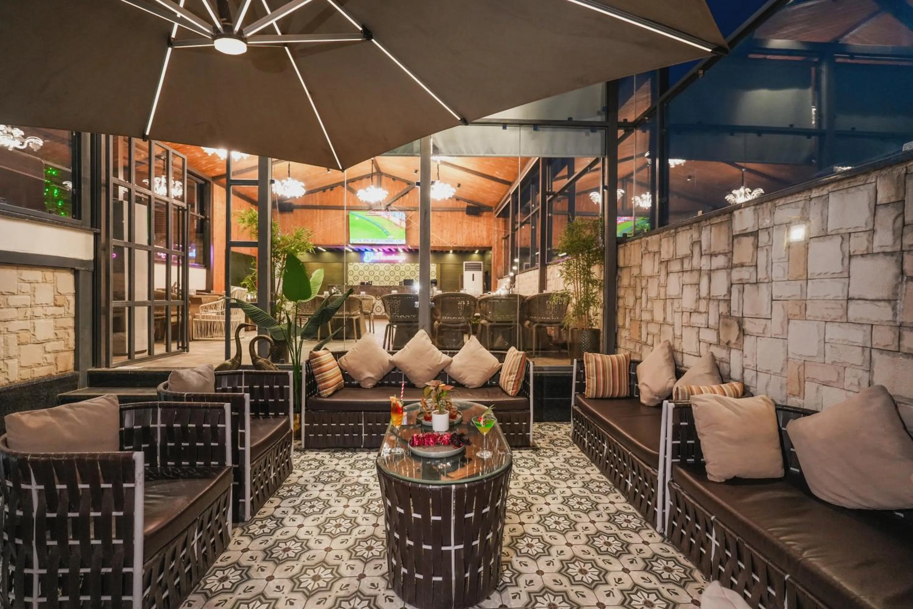 Living room in BluSalzz Residence Amritsar