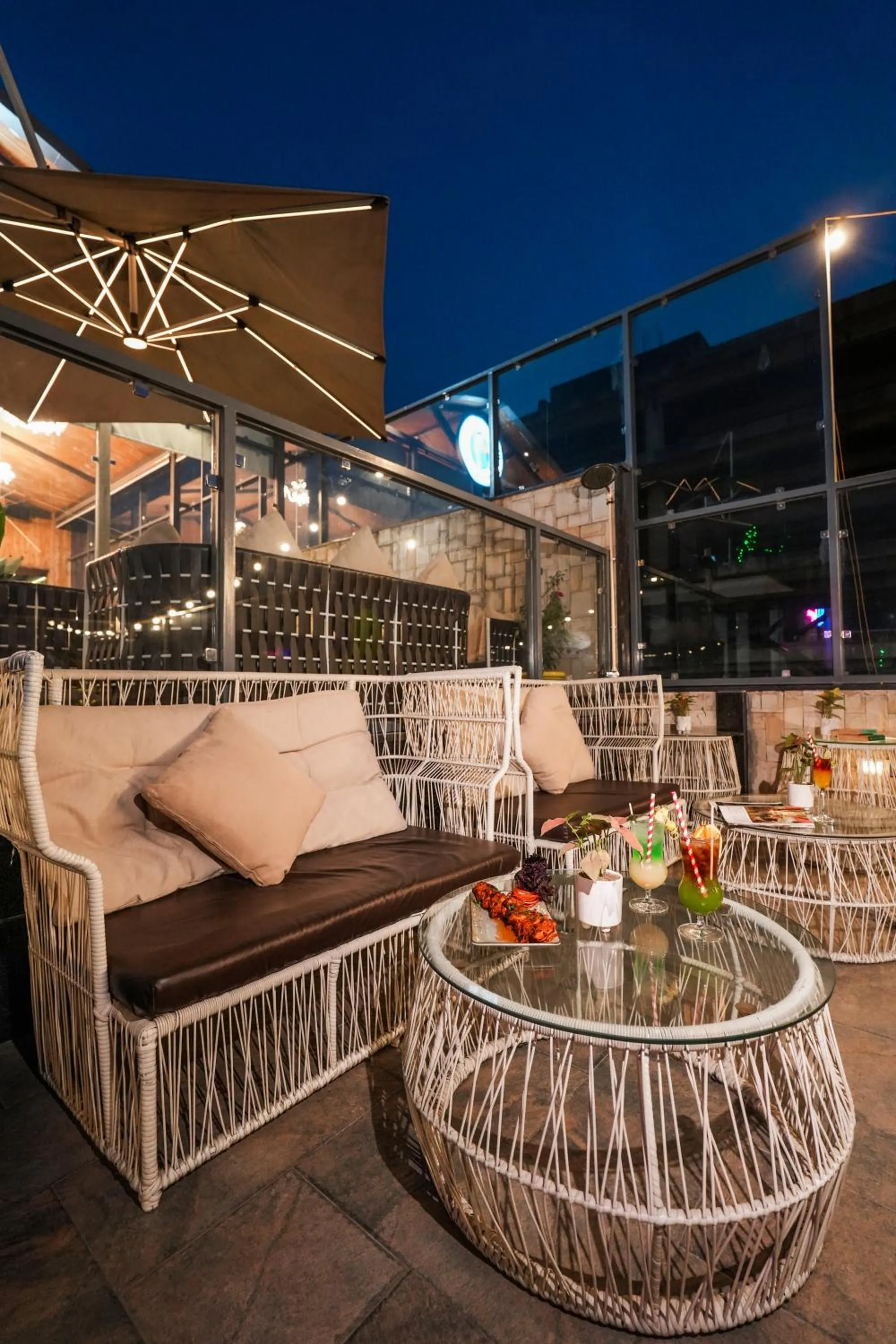 Patio in BluSalzz Residence Amritsar