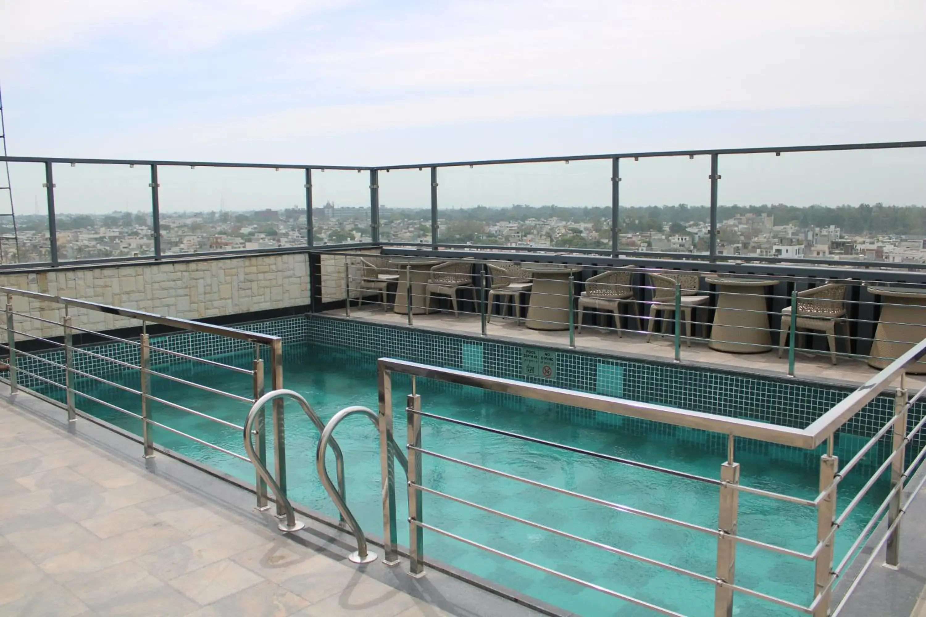 Swimming pool in BluSalzz Residence Amritsar Swimming pool in BluSalzz Residence Amritsar