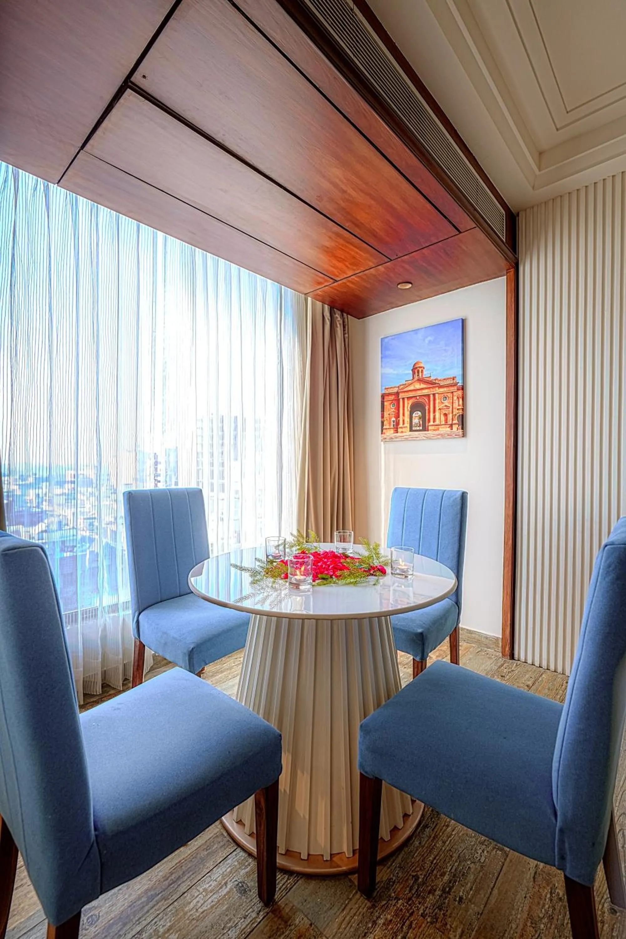 Living room in BluSalzz Residence Amritsar