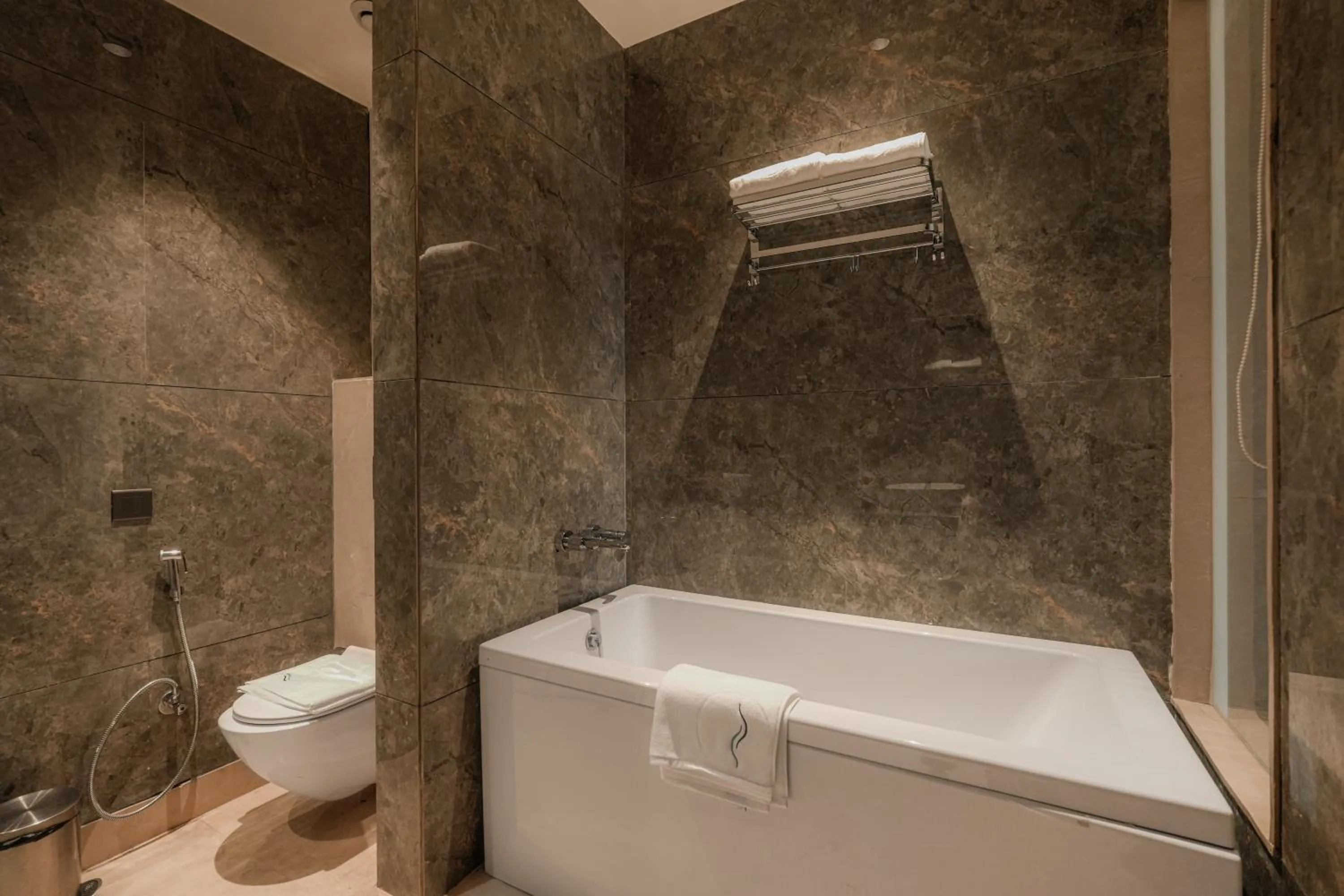 Shower in BluSalzz Residence Amritsar